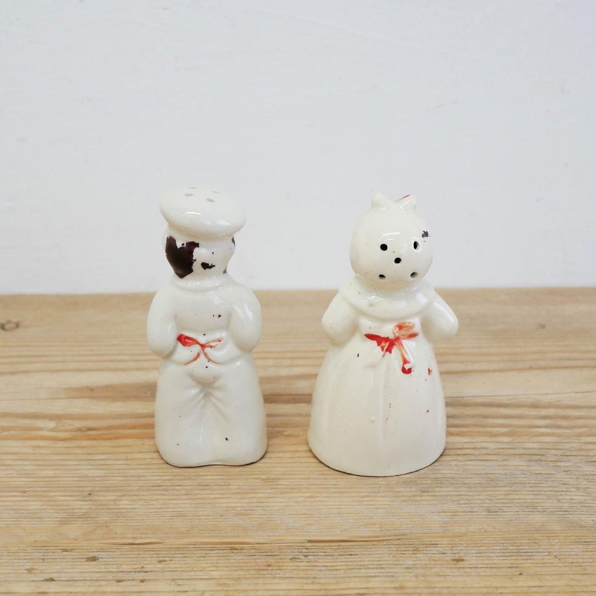 U.S.ヴィンテージ ソルト&ペッパー アメリカ コレクタブル 陶器製 S&P