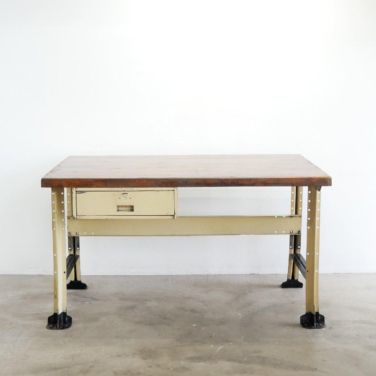 ヴィンテージ 作業台 ワークテーブル LYON -通販-ローズボール