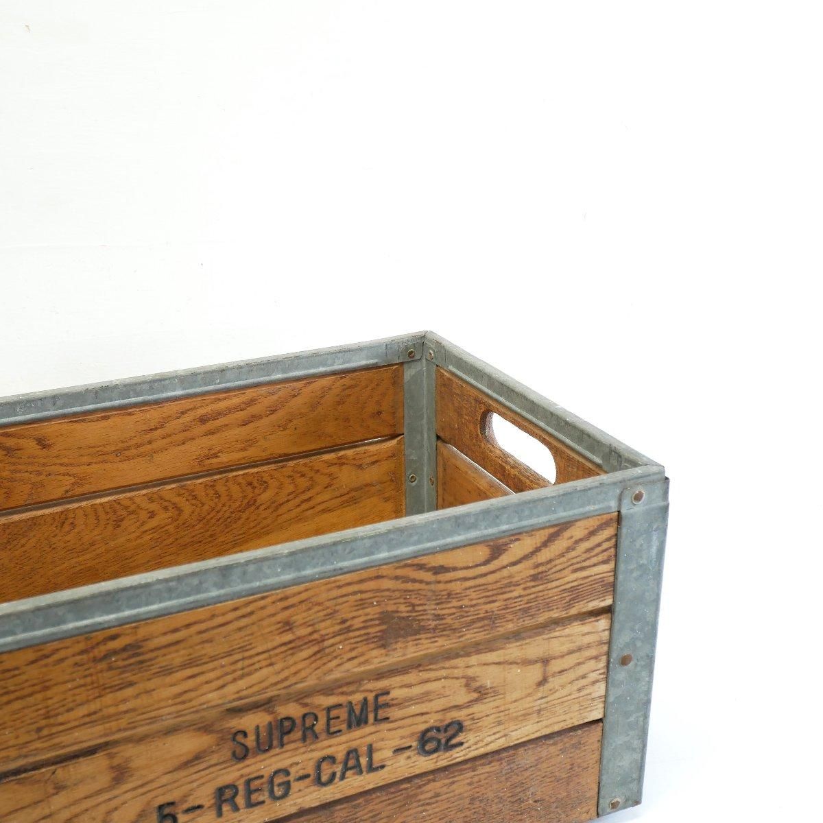 木製ボックス QMC U.S. ARMY 再結合ミルク