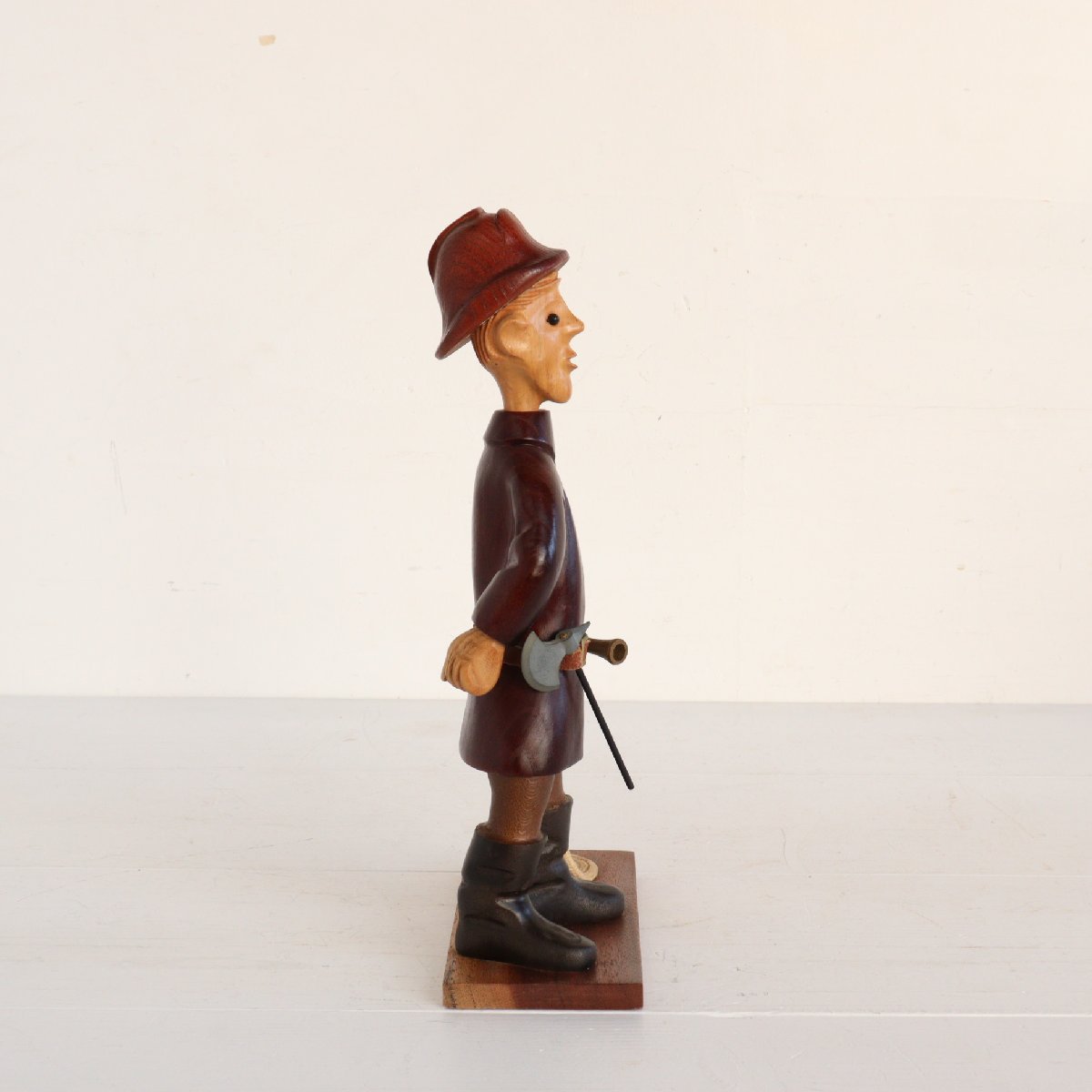 ROMER レーマー社製 木彫り人形 イタリア製 アメリカ 置物 オブジェ 