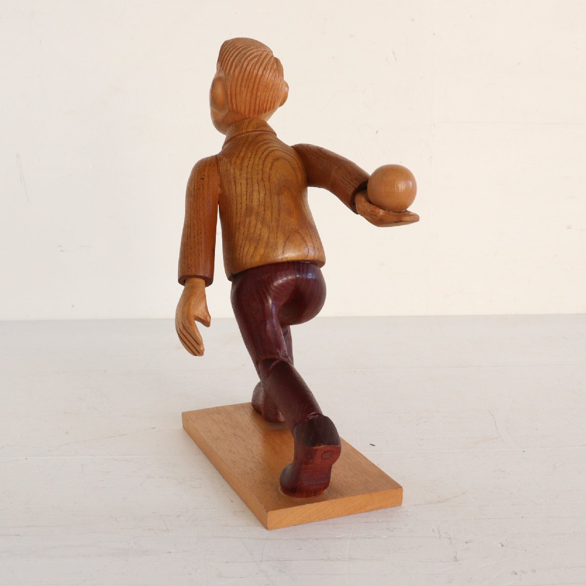 ROMER レーマー社製 木彫り人形 イタリア製 アメリカ 置物 オブジェ 