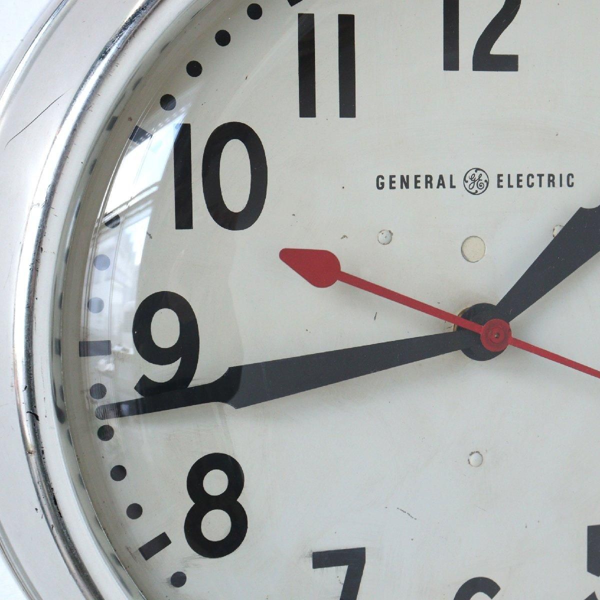 60s GENERAL ELECTRIC 時計 スクールクロック アメリカ USA 壁掛け