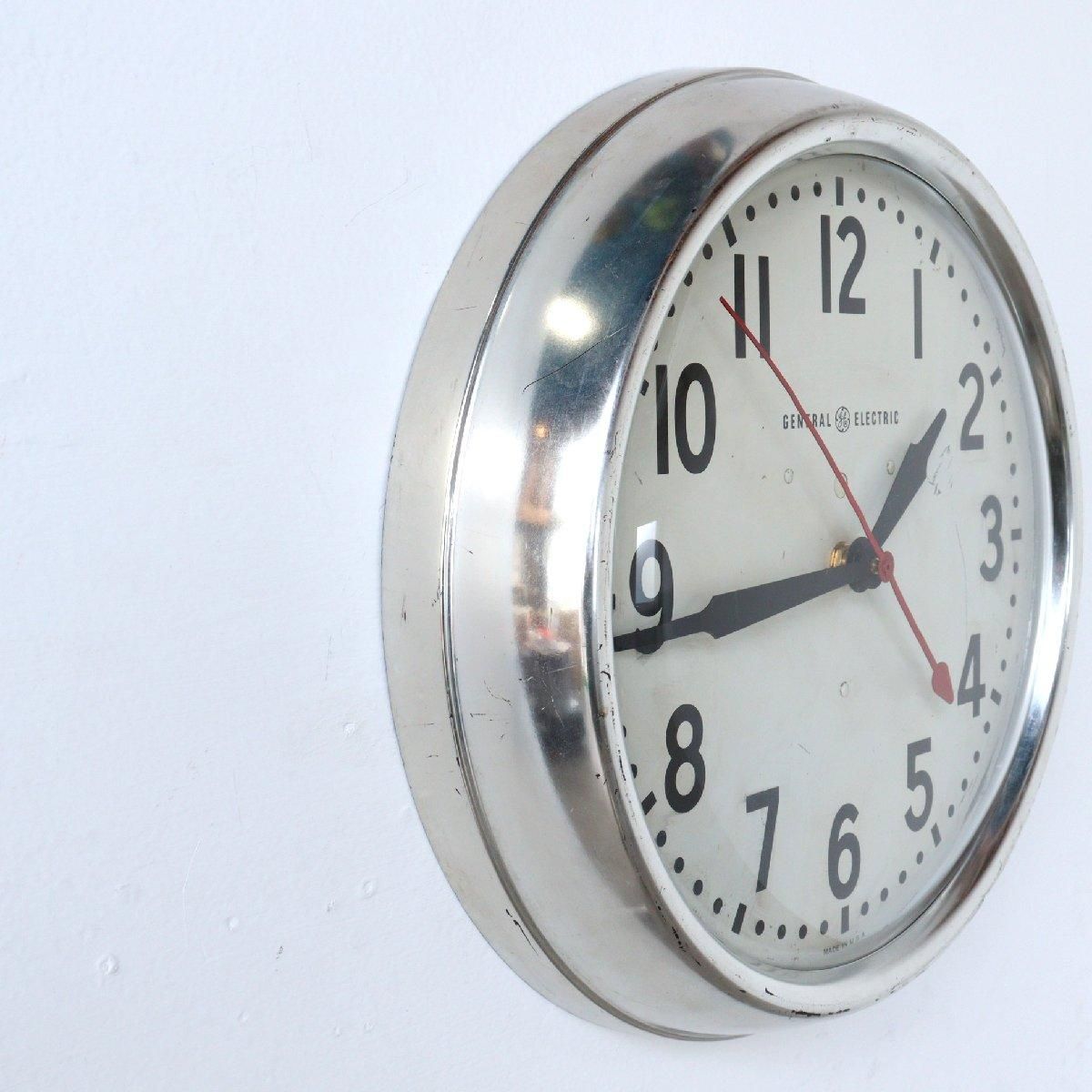 60s GENERAL ELECTRIC 時計 スクールクロック アメリカ USA 壁掛け