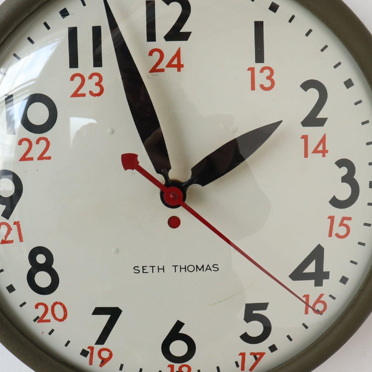 スクールクロック アメリカ 時計 USA 壁掛け時計 セストーマス