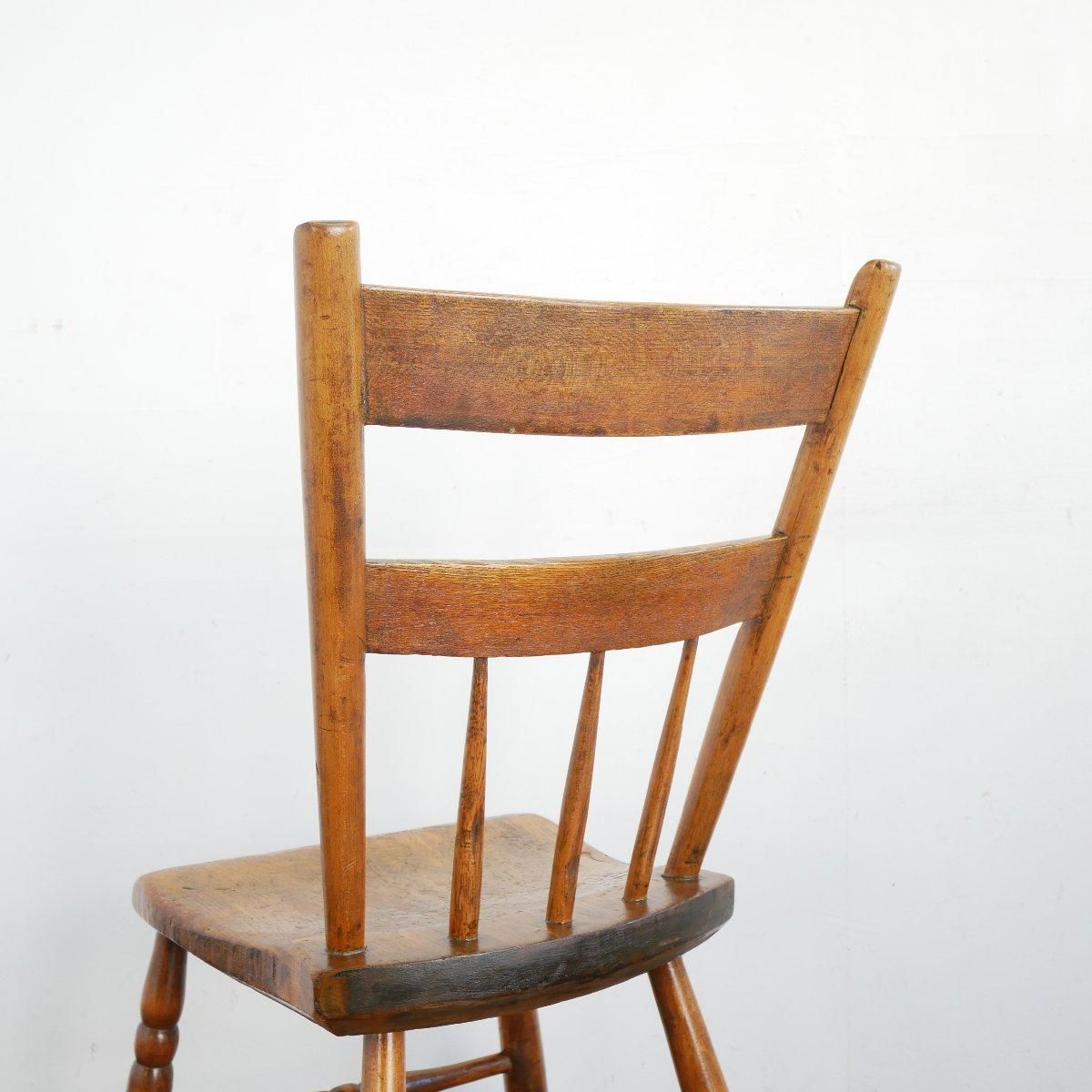 ダイニングチェア アメリカ アンティーク ヴィンテージ パイン材