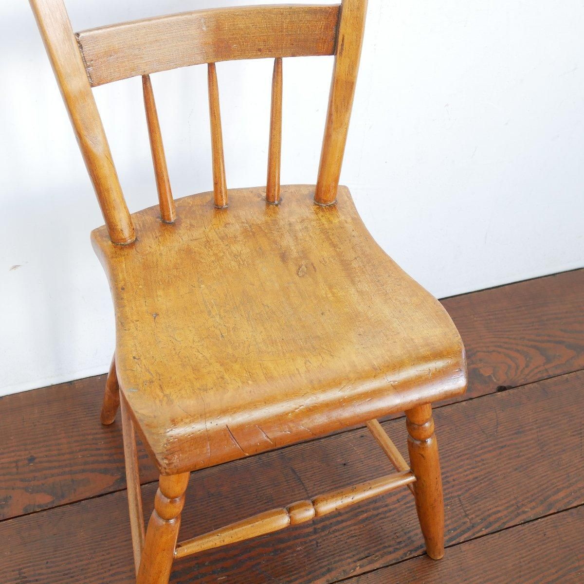 ⭕️SALE⭕️made in U.S.A木製ビンテージチェア　ダイニングチェア ダイニングチェア アメリカ アンティーク ヴィンテージ パイン材
