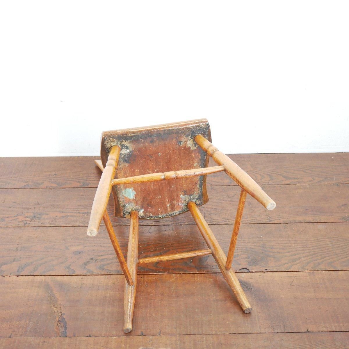 ⭕️SALE⭕️made in U.S.A木製ビンテージチェア　ダイニングチェア アメリカ ヴィンテージ 木製 アームチェア ダイニングチェア