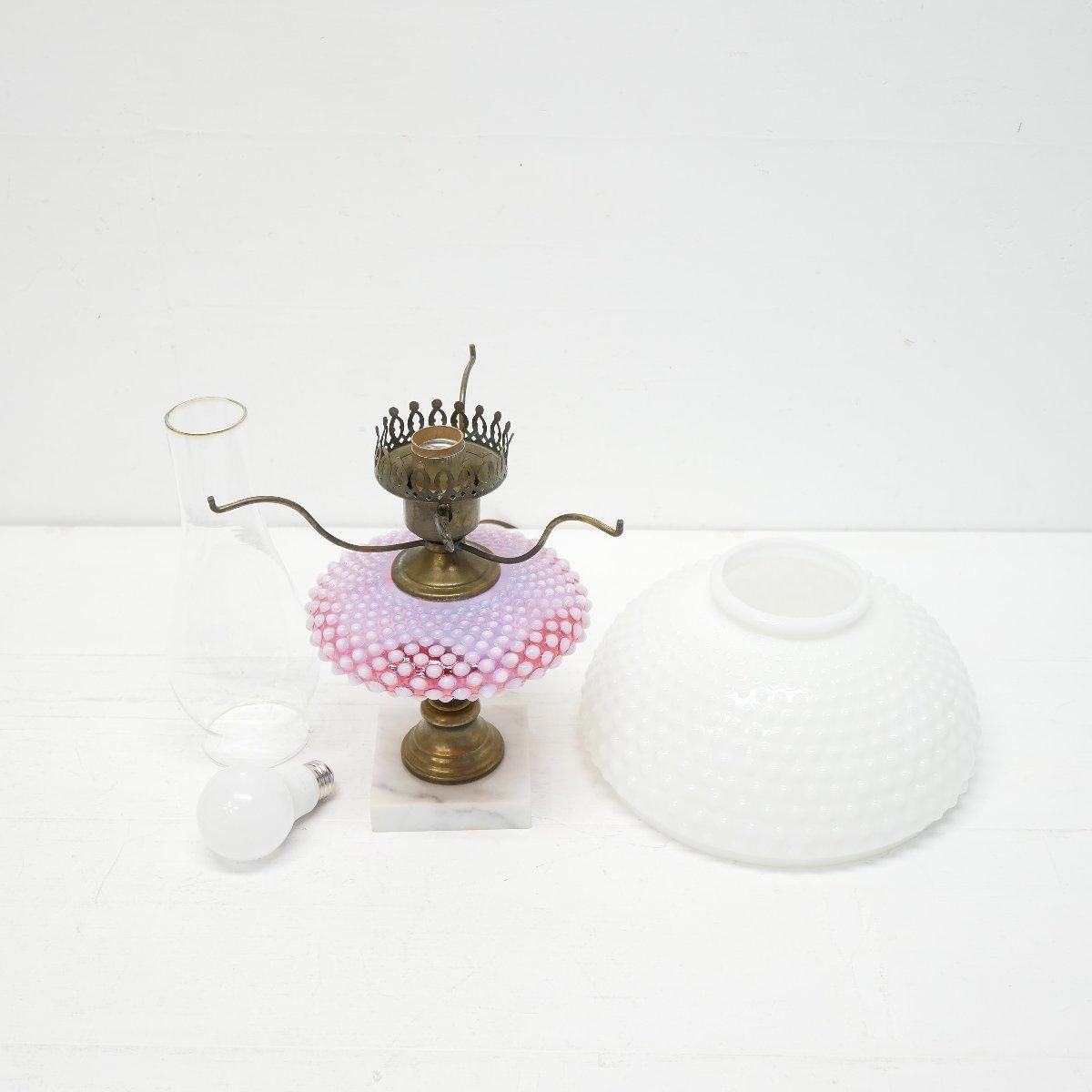 美☆フェントン シャーベットボウル テーブルランプ レア 美