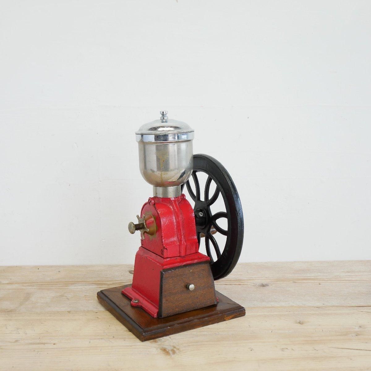 アンティーク木製コーヒーミルグラインダーレア特大アメリカ