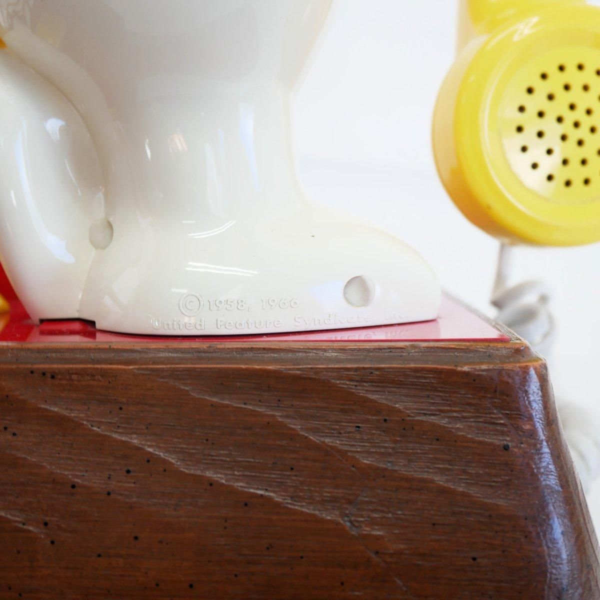 スヌーピーテレフォン アンティーク雑貨インテリア スヌーピー