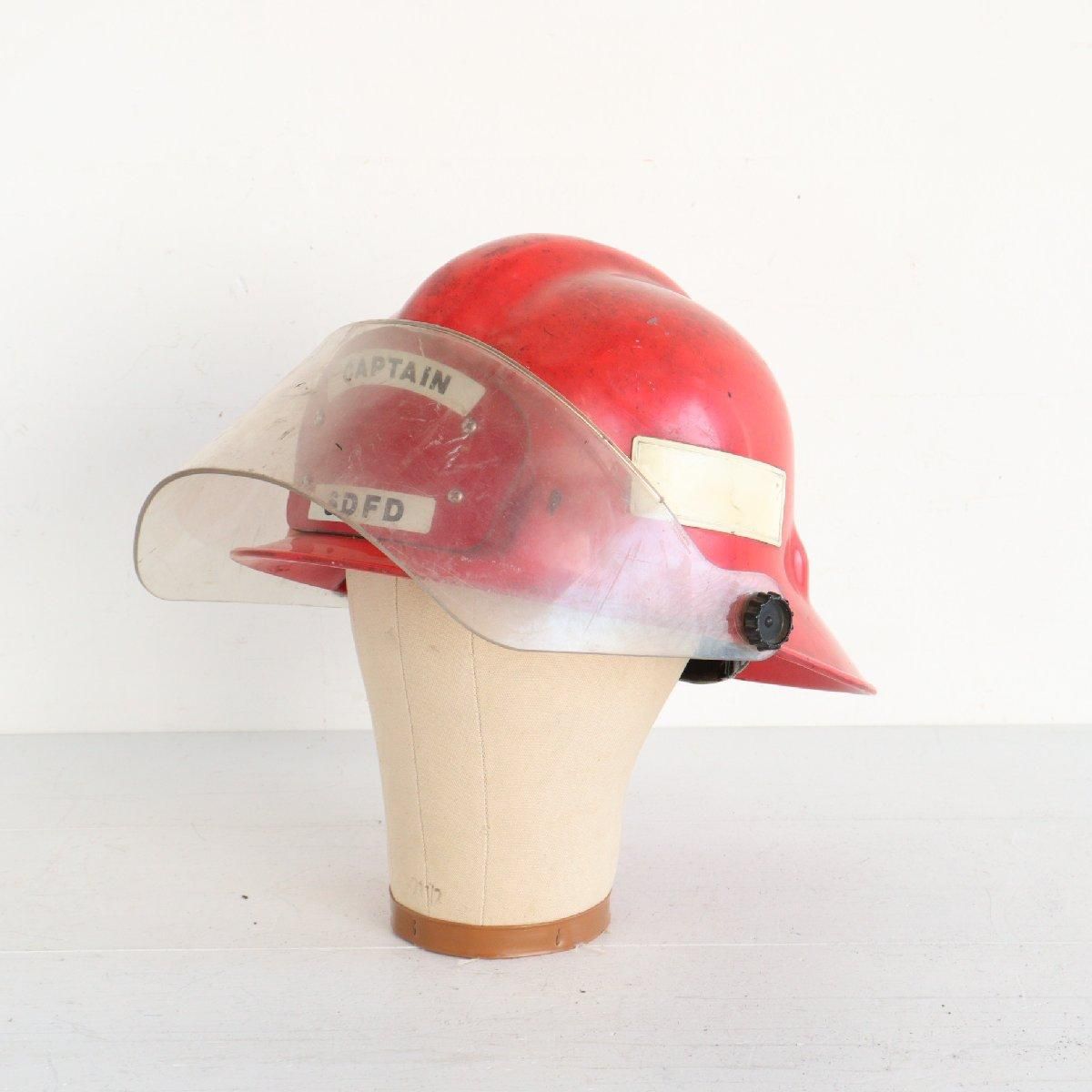 ヘルメット アメリカ ヴィンテージ USA Fire Fighter ディスプレイ
