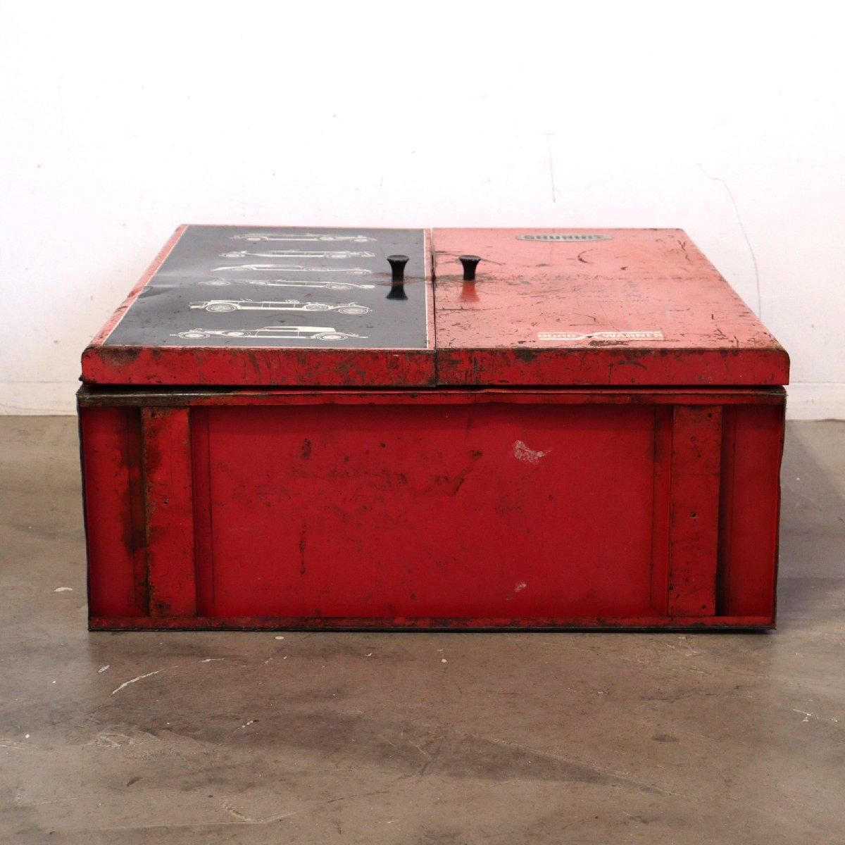 アメリカ　ヴィンテージ　パーツキャビネット アメリカ ヴィンテージ 4段パーツケース ツールキャビネット