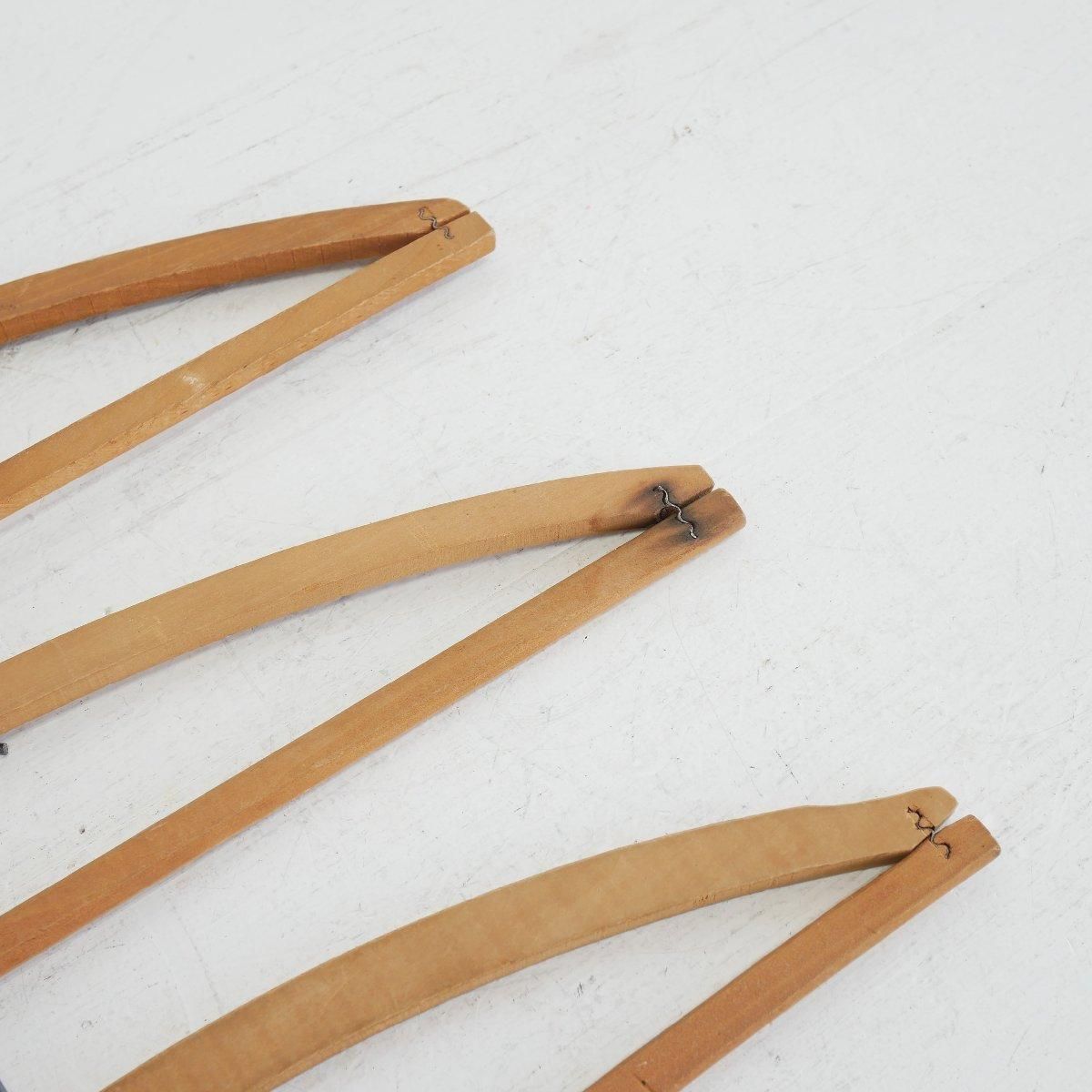 アンティーク ビンテージ クリーニング店 ハンガー セット 木製 アメリカ 木製ハンガー アメリカ アンティーク ヴィンテージ ディスプレイ