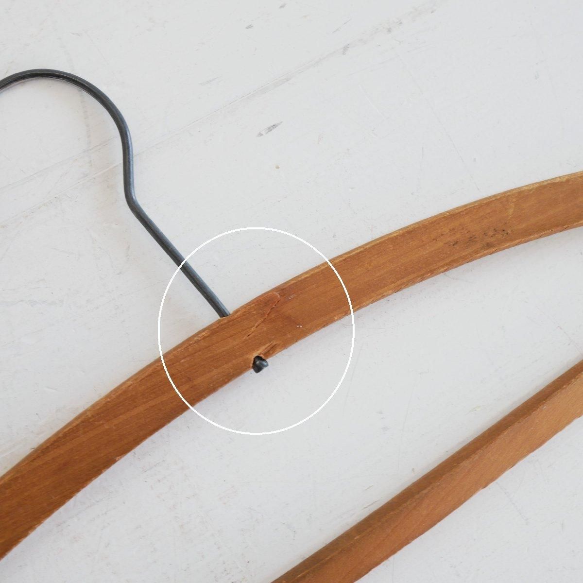 アンティーク ビンテージ クリーニング店 ハンガー セット 木製 アメリカ 木製ハンガー アメリカ アンティーク ヴィンテージ 店舗什器