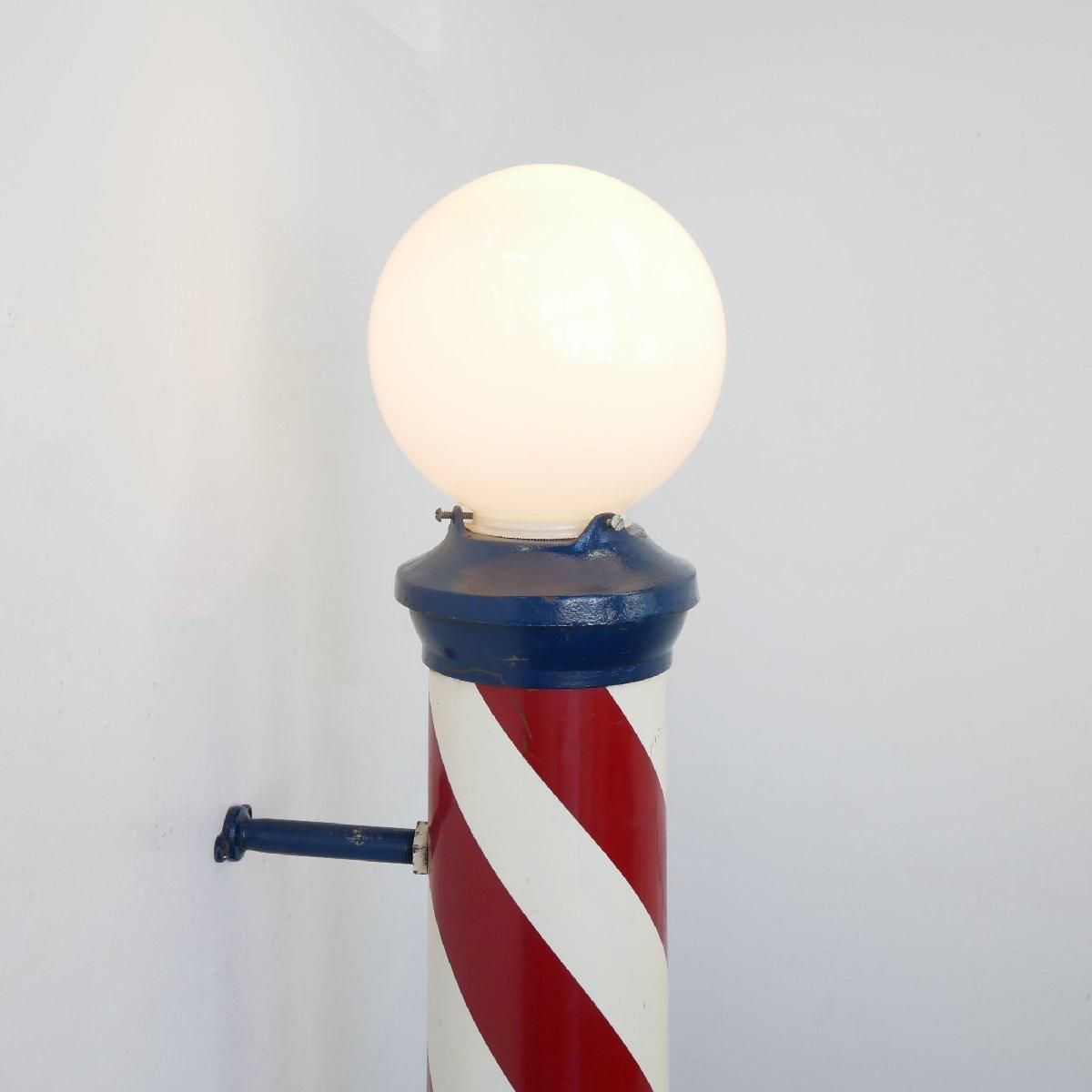 アメリカ アンティーク 理髪店 サインポール BARBER PORE 床屋 アメリカ アンティーク 理髪店 サインポール BARBER PORE 床屋