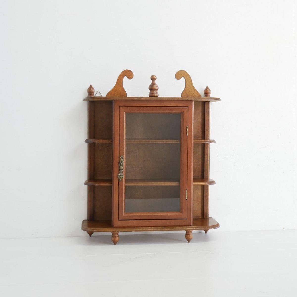 ヴィンテージ 木製ショーケース アメリカ アクセサリー