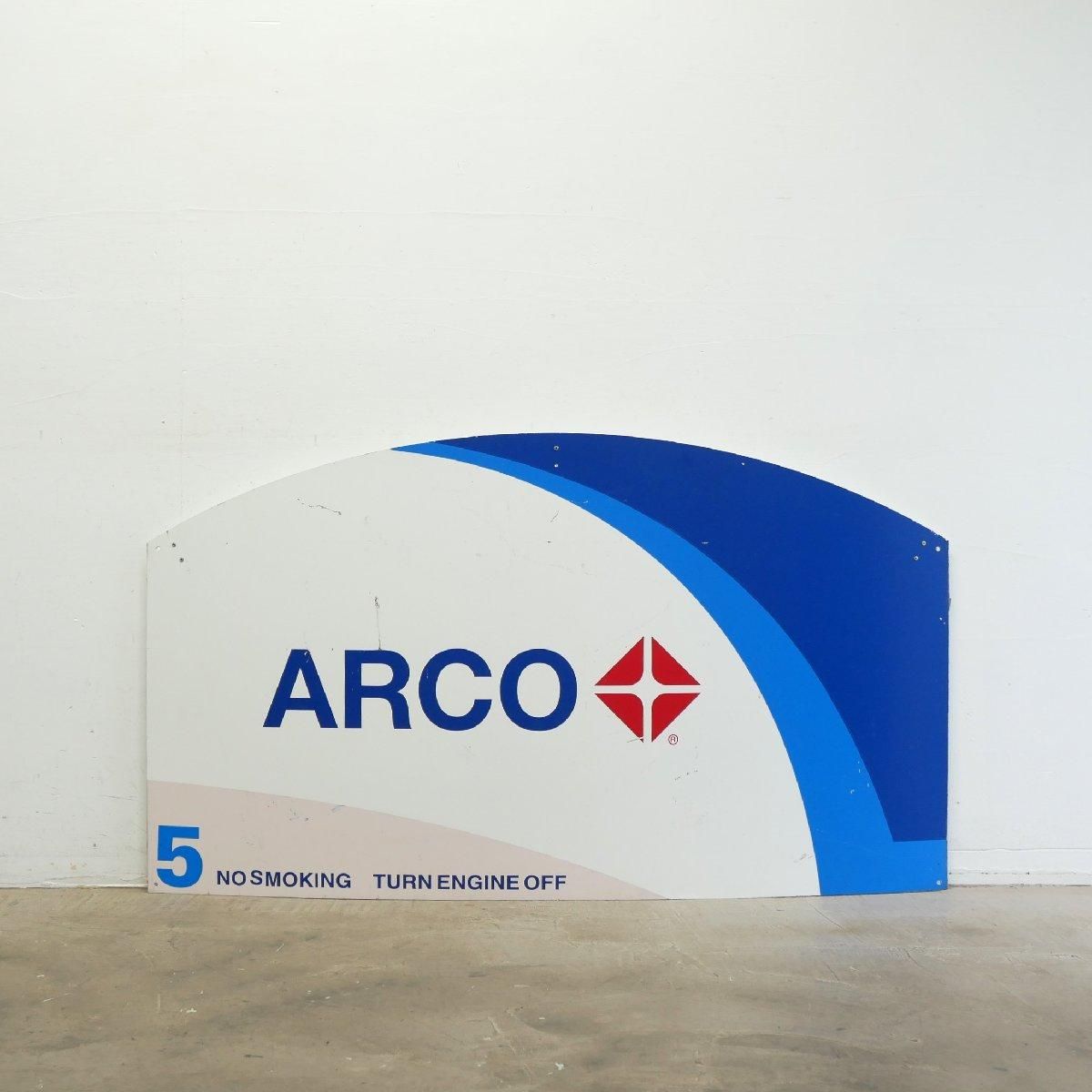 新素材新作 ガソリンスタンド ARCO ヴィンテージ -通販-ローズボール 看板 看板