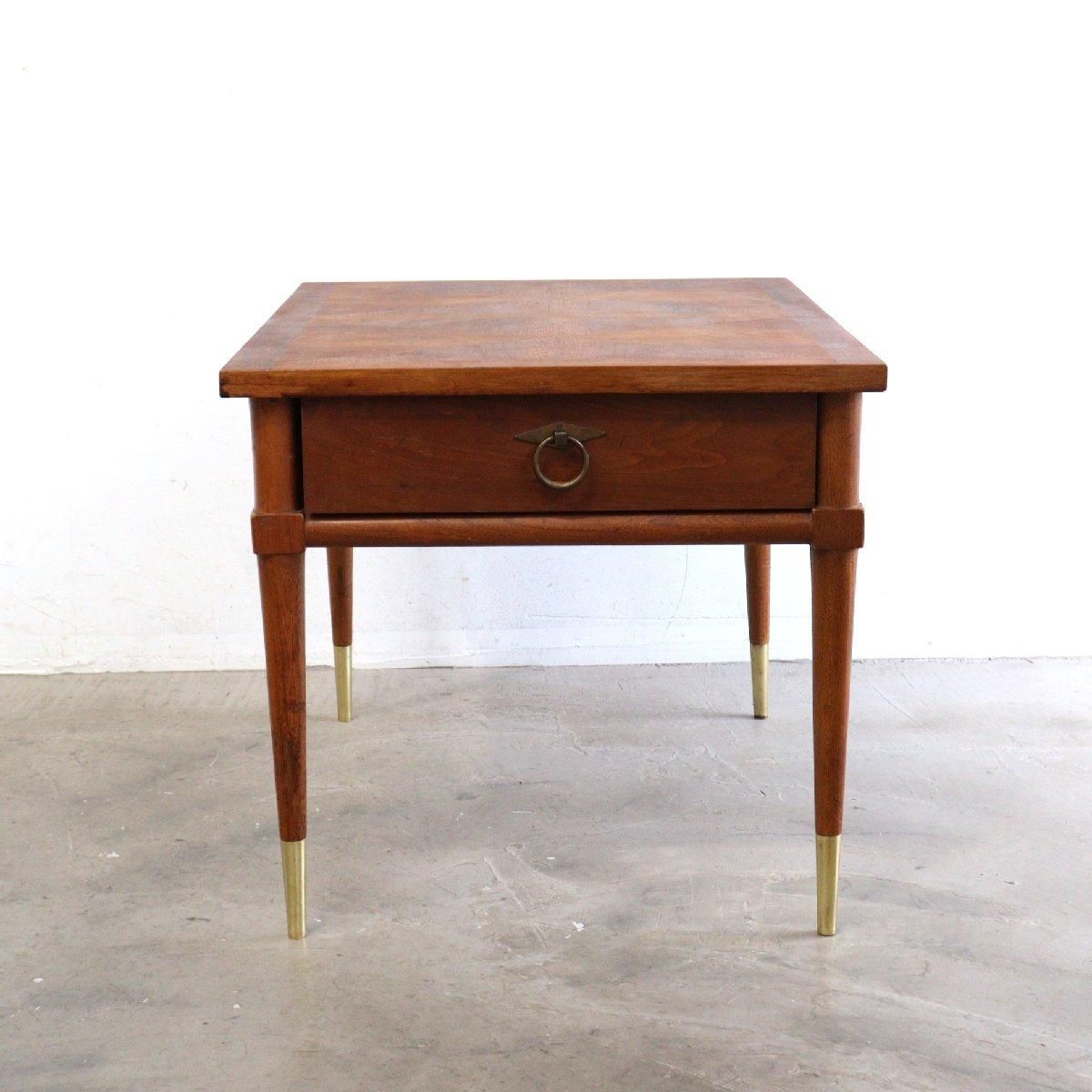 1960-70年　アメリカ製　サイドテーブル　ヴィンテージ ミッドセンチュリー ヴィンテージ サイドテーブル アメリカ -通販-ローズボールアンティークス