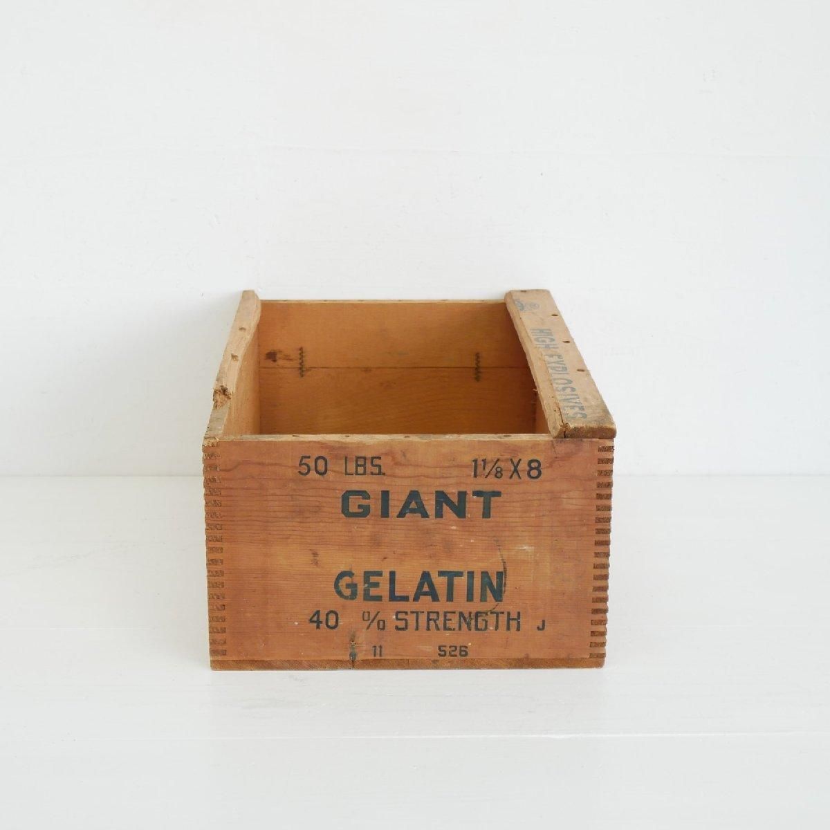 ATLAS POWDERヴィンテージ木箱 ヴィンテージ 木箱 ATLAS POWDER CO. ウッドボックス 運搬箱 店舗什器