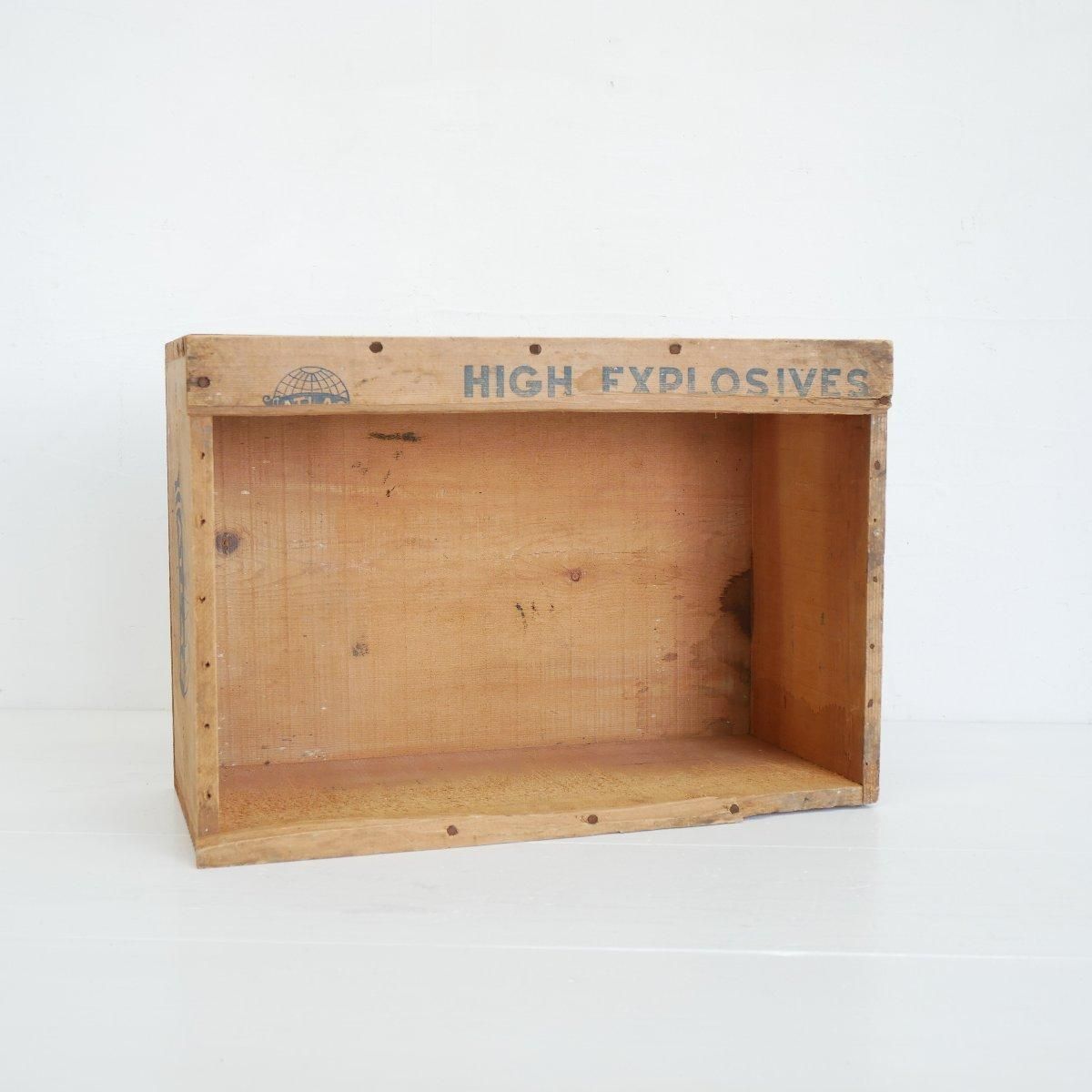 ヴィンテージ 木箱 ATLAS POWDER CO. ウッドボックス 運搬箱 店舗什器