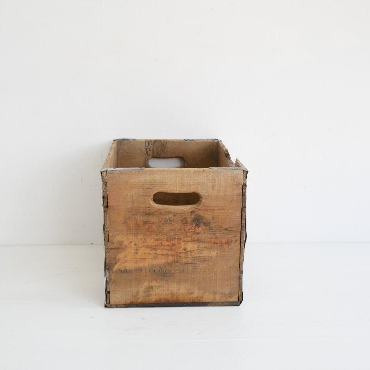 ヴィンテージ オールドキリムの木箱 小物入れ ディスプレイ アンティーク VINTAGE ANTIQUE COLUMBIA TOOL STEEL CO. WOODEN BOX