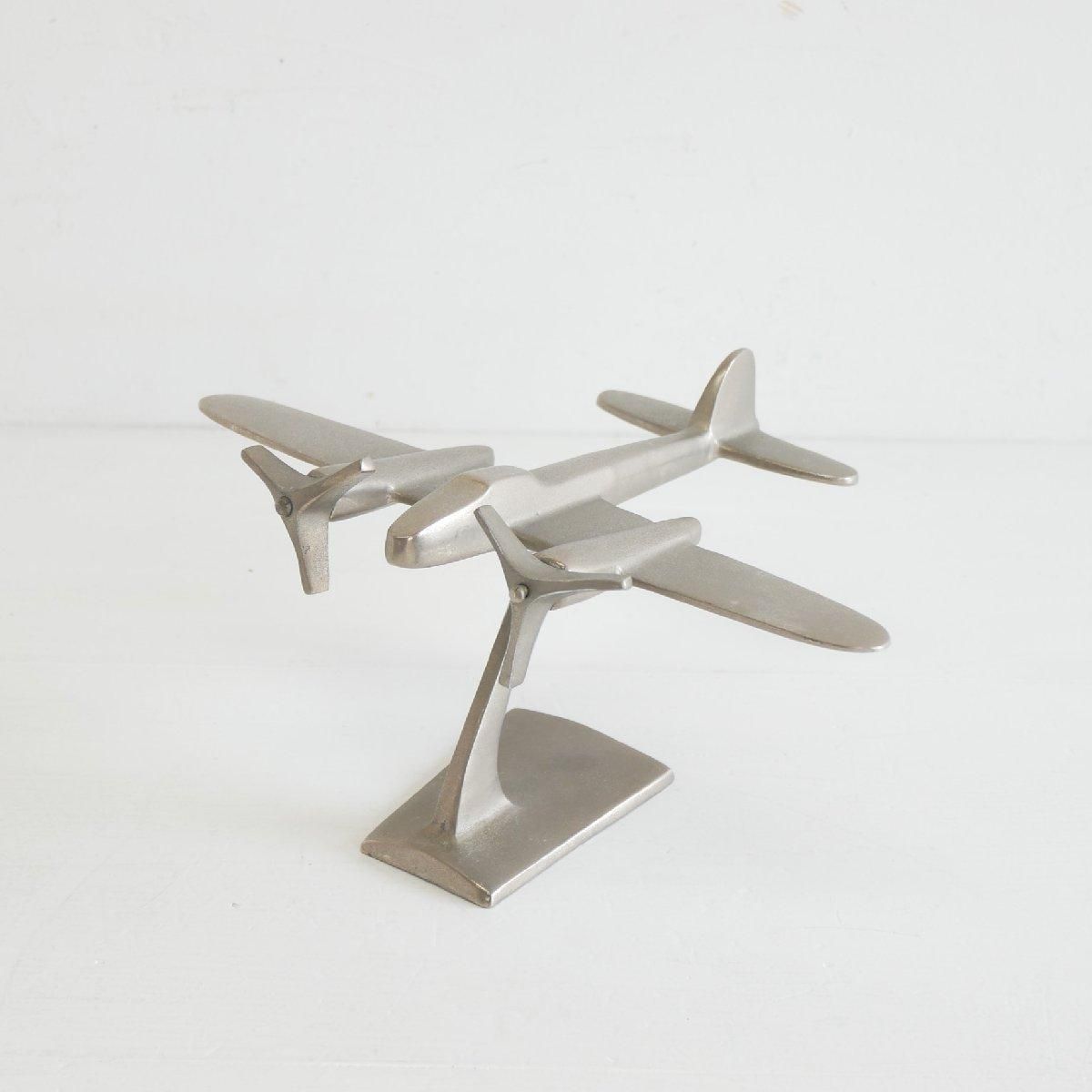 アメリカンヴィンテージ エアプレイン 飛行機模型 飛行機オブジェ vintage 1960's アメリカ ヴィンテージ エアプレイン 模型飛行機 メタル