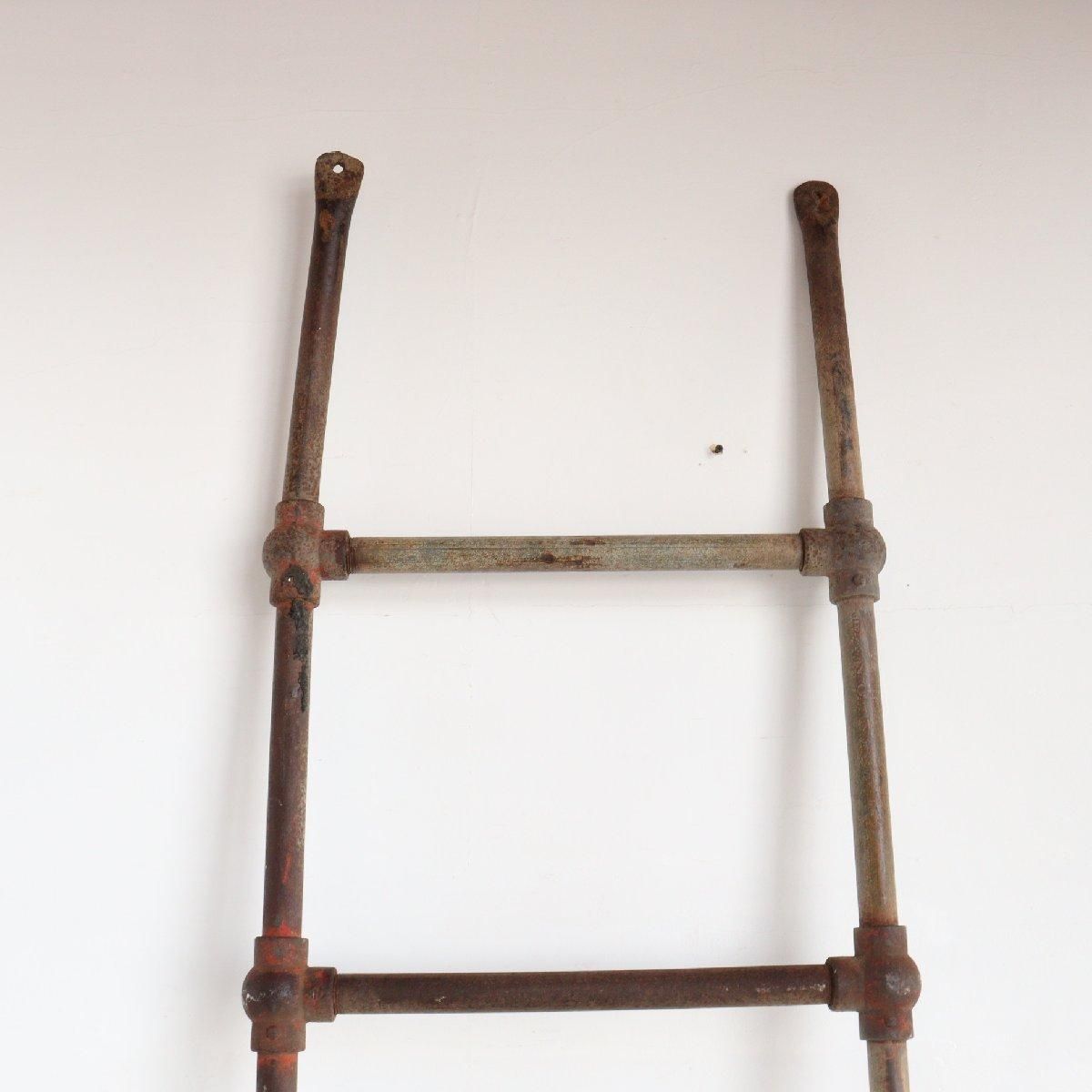 USAヴィンテージ ラダー アメリカ ヴィンテージ メタルラダー はしご -通販-ローズボール