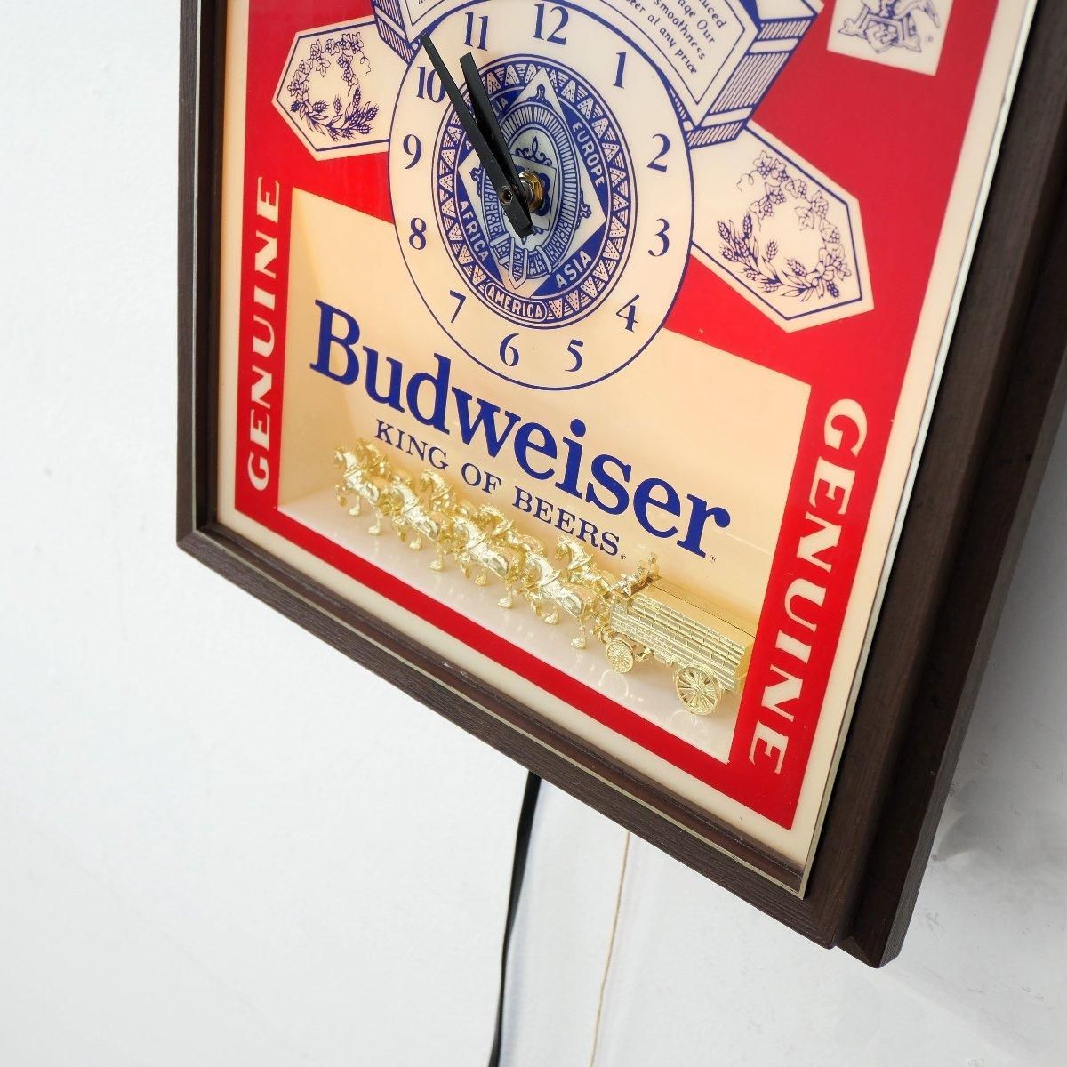 Budweiser バドワイザー のアンティーククロック ジャンク s-l1200.jpg
