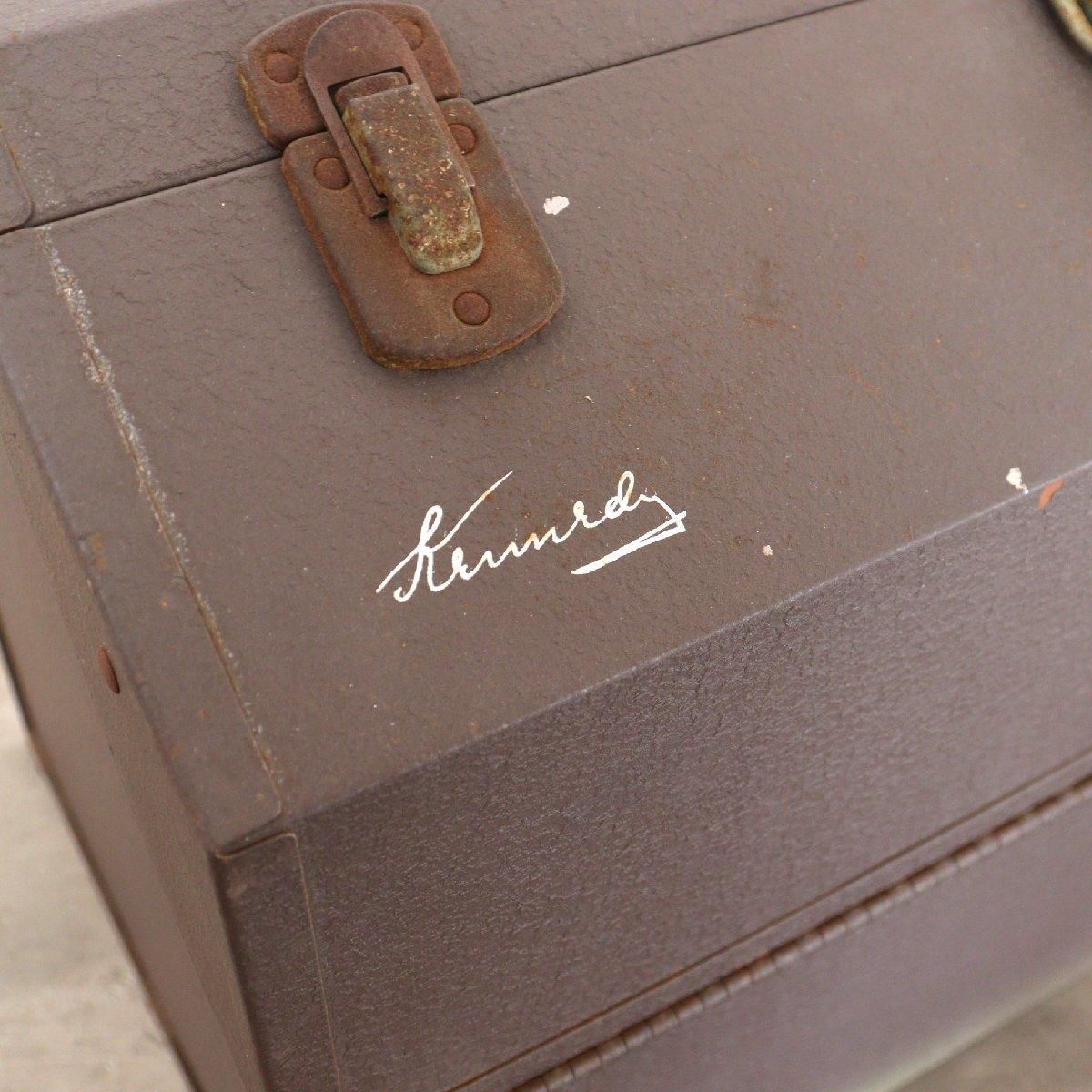 KENNEDY ヴィンテージ ツールボックス アメリカ 工具入れ 収納箱 店舗