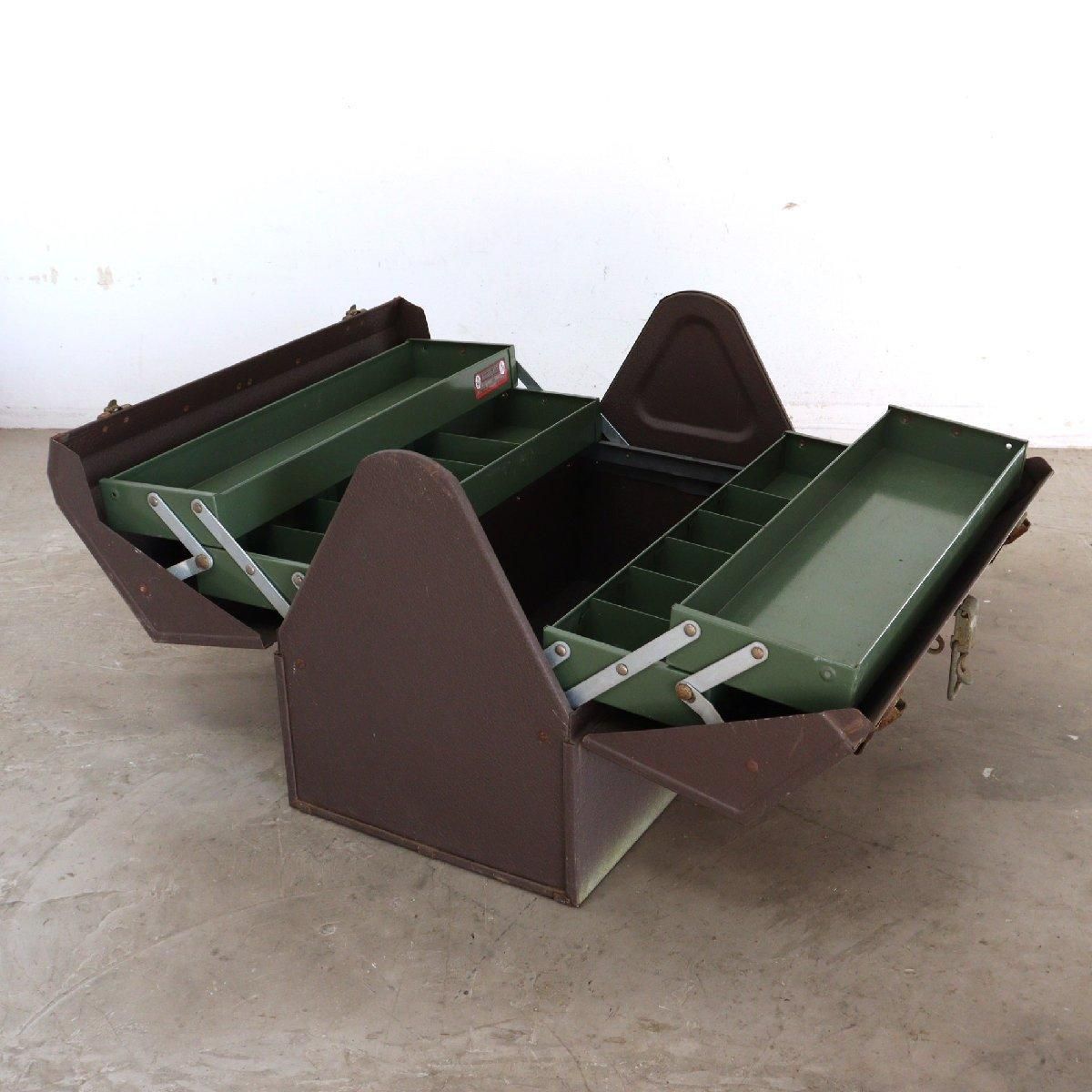 KENNEDY ヴィンテージ ツールボックス アメリカ 工具入れ 収納箱 店舗