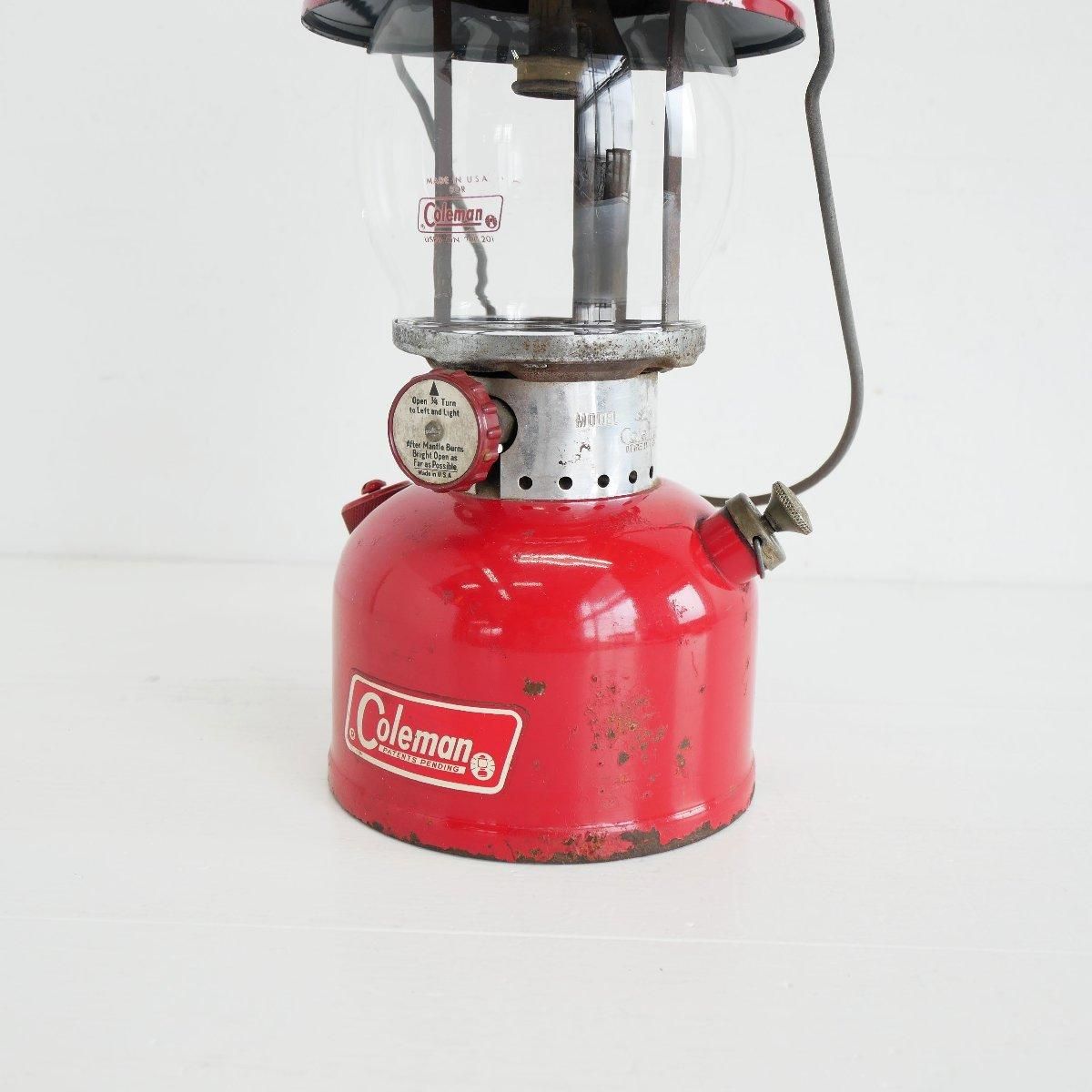 Coleman ビンテージランタン200a 1970年5月製（未整備品） オールドコールマンランタン200A（1970年5月製造) - ファイヤーキング