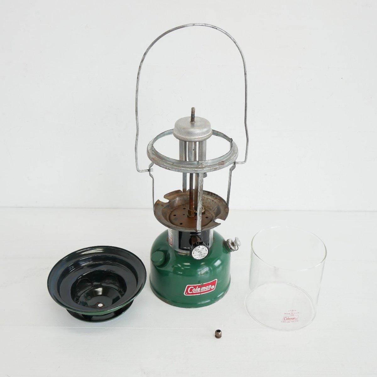 超美品 1978年7月製造 Coleman ランタン 220J アメリカ ヴィンテージ ホワイトガソリンランタン