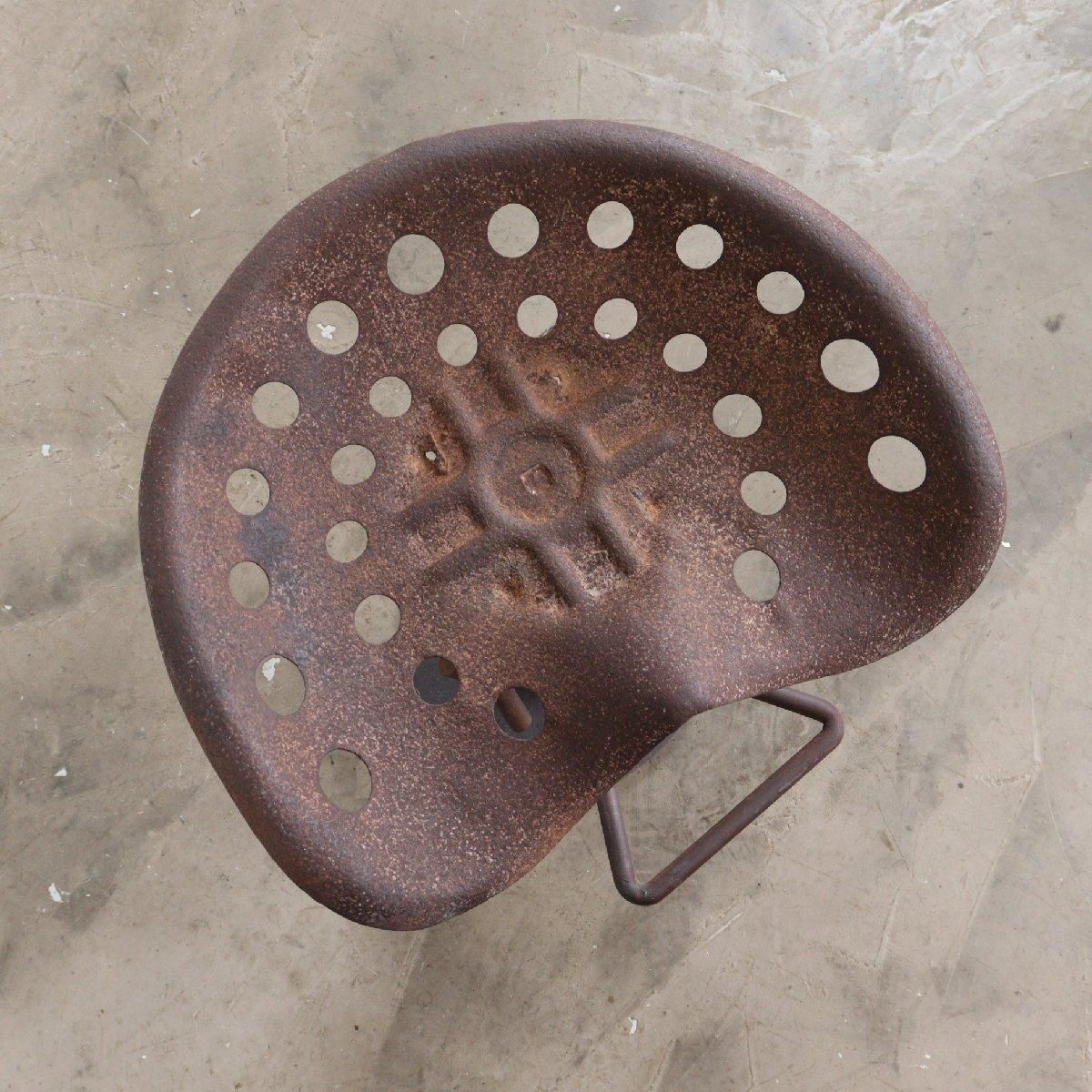 ヴィンテージ トラクタースツール インダストリアル アメリカ 椅子