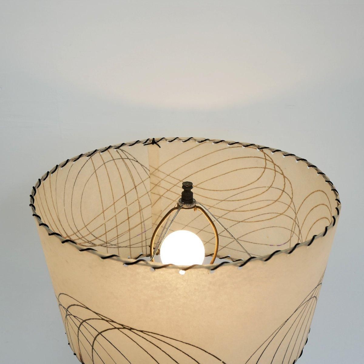 テーブルランプ 1950's ミッドセンチュリー 樹脂シェード 間接照明