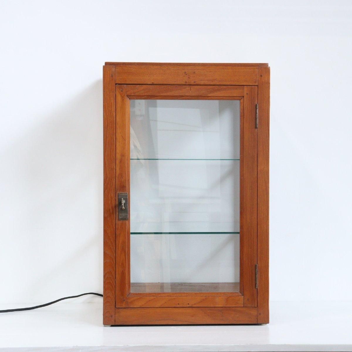 アンティーク 3段 ガラスショーケース -通販-ローズボール