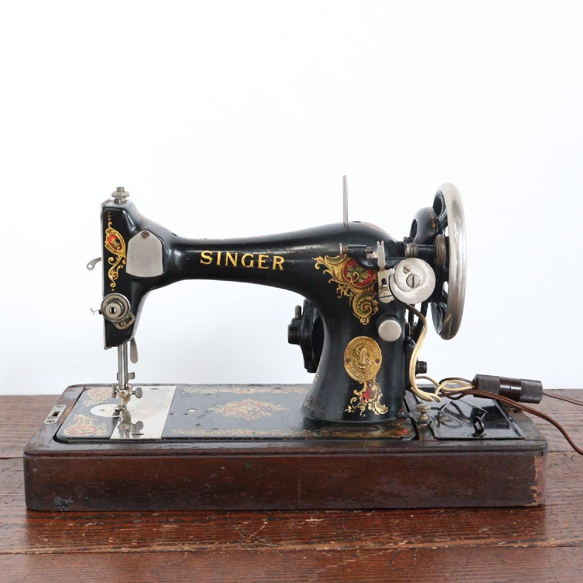 SINGER 1920年代　トイミシン　アンティークミシン　ヴィンテージ　USA 20s SINGER ヴィンテージ シンガーミシン アンティーク MADE IN
