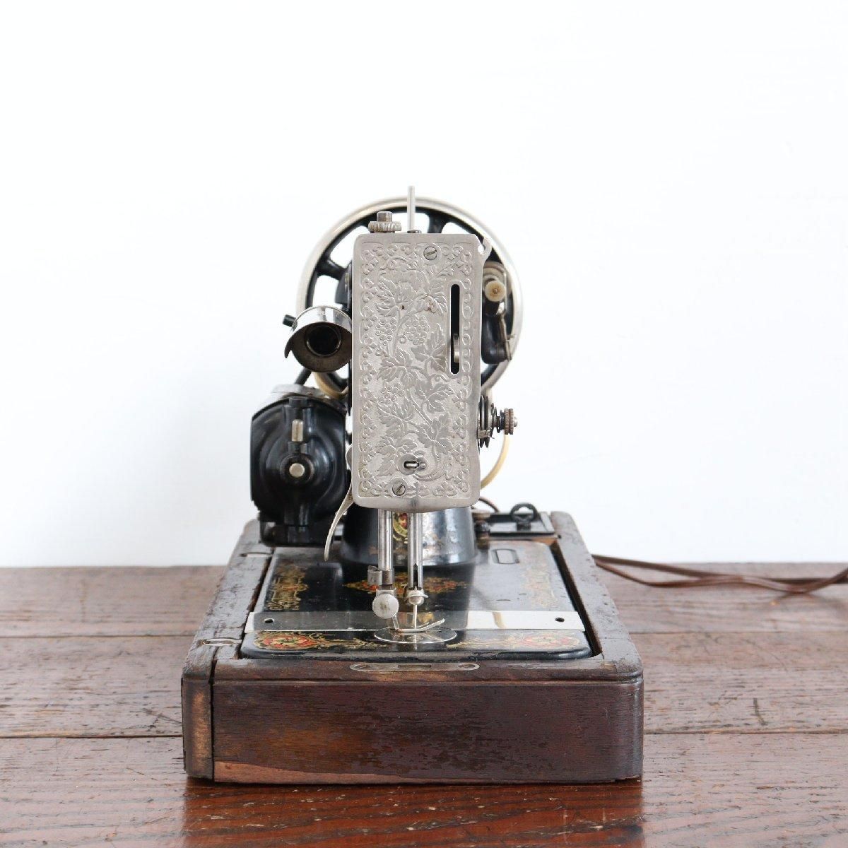 SINGER社 トイミシン ケース付 USA アンティーク ビンテージ 20年代 フランス アンティーク SINGER シンガー トイミシン モデルNo.20