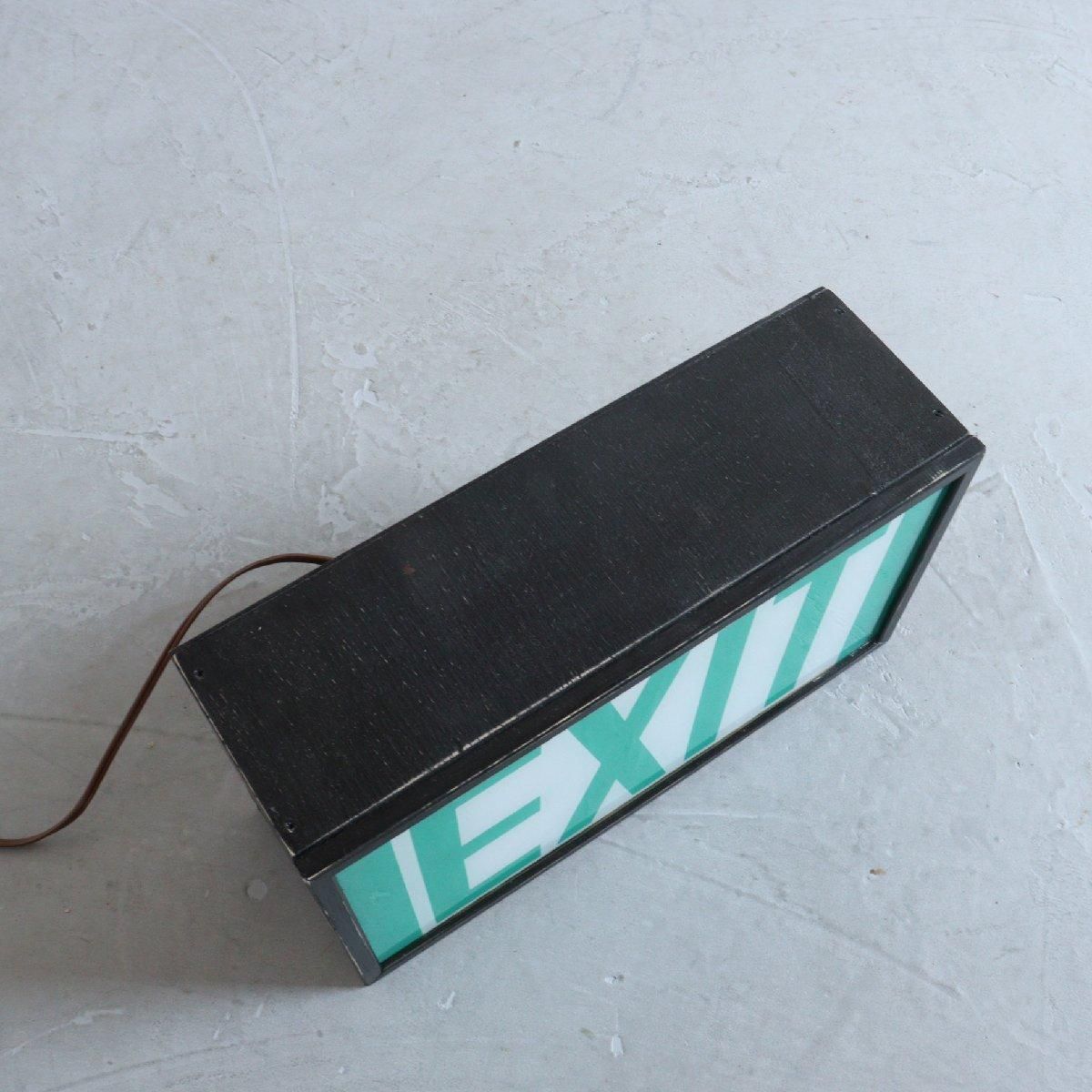 ヴィンテージ EXIT ライトサイン アメリカ アンティーク 出口 看板