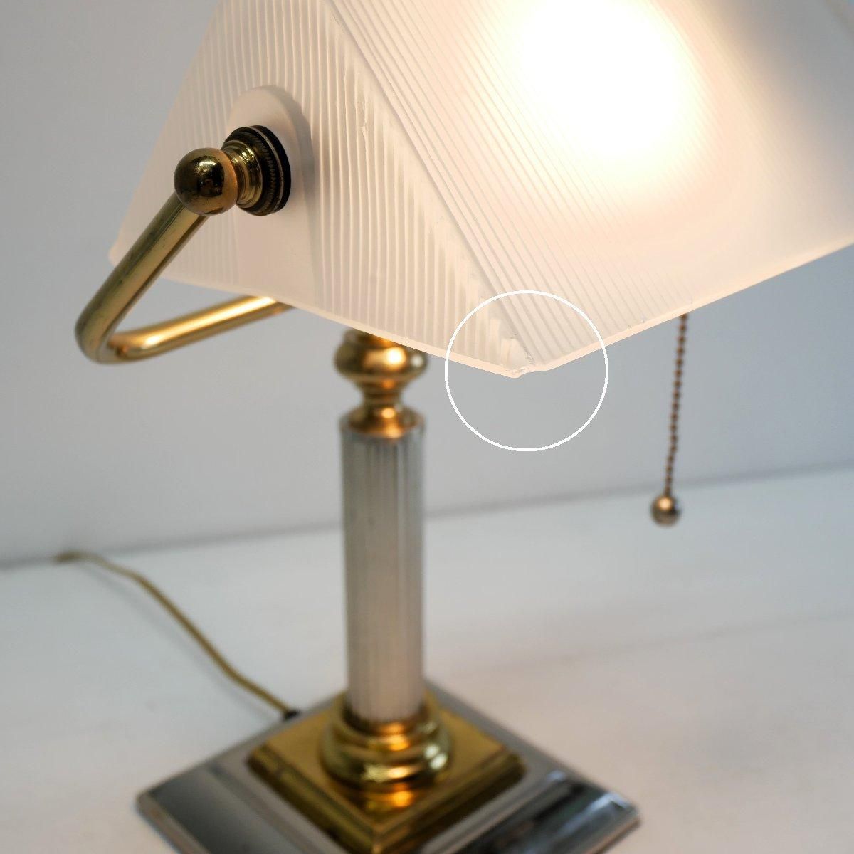 ヴィンテージ ガラスシェード テーブルランプ -通販-ローズボール