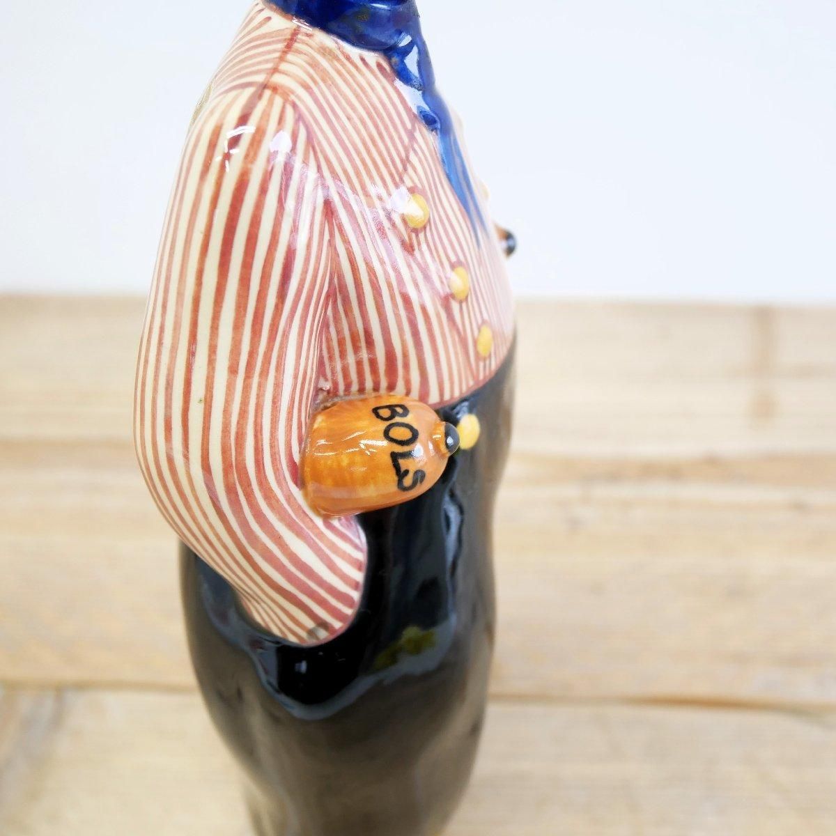 50s 60s オランダ製 ヴィンテージ BOLS 酒 陶器瓶 セラミック