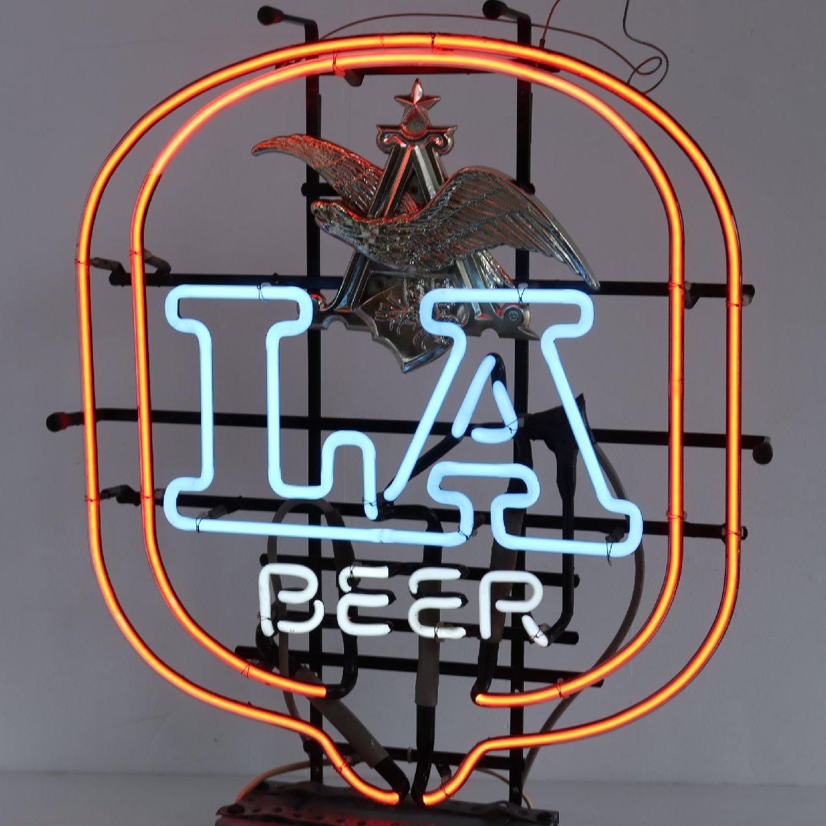 ヴィンテージ LA Beer ネオンサイン アメリカ ライト ネオン管