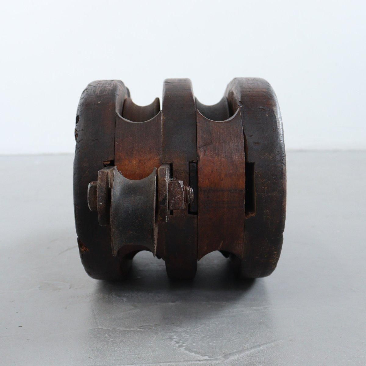 アンティークトロリー　滑車　アメリカンジャンク　店舗計器　インダストリアル アンティークトロリー 滑車 アメリカンジャンク 店舗計器