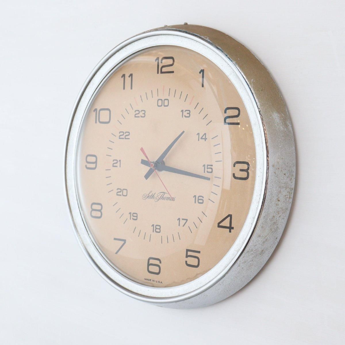 SETH THOMAS スクールクロック アメリカ 時計 USA 壁掛け時計