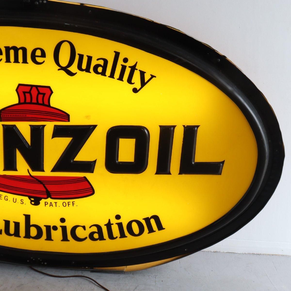 PENNZOIL ヴィンテージ電光看板