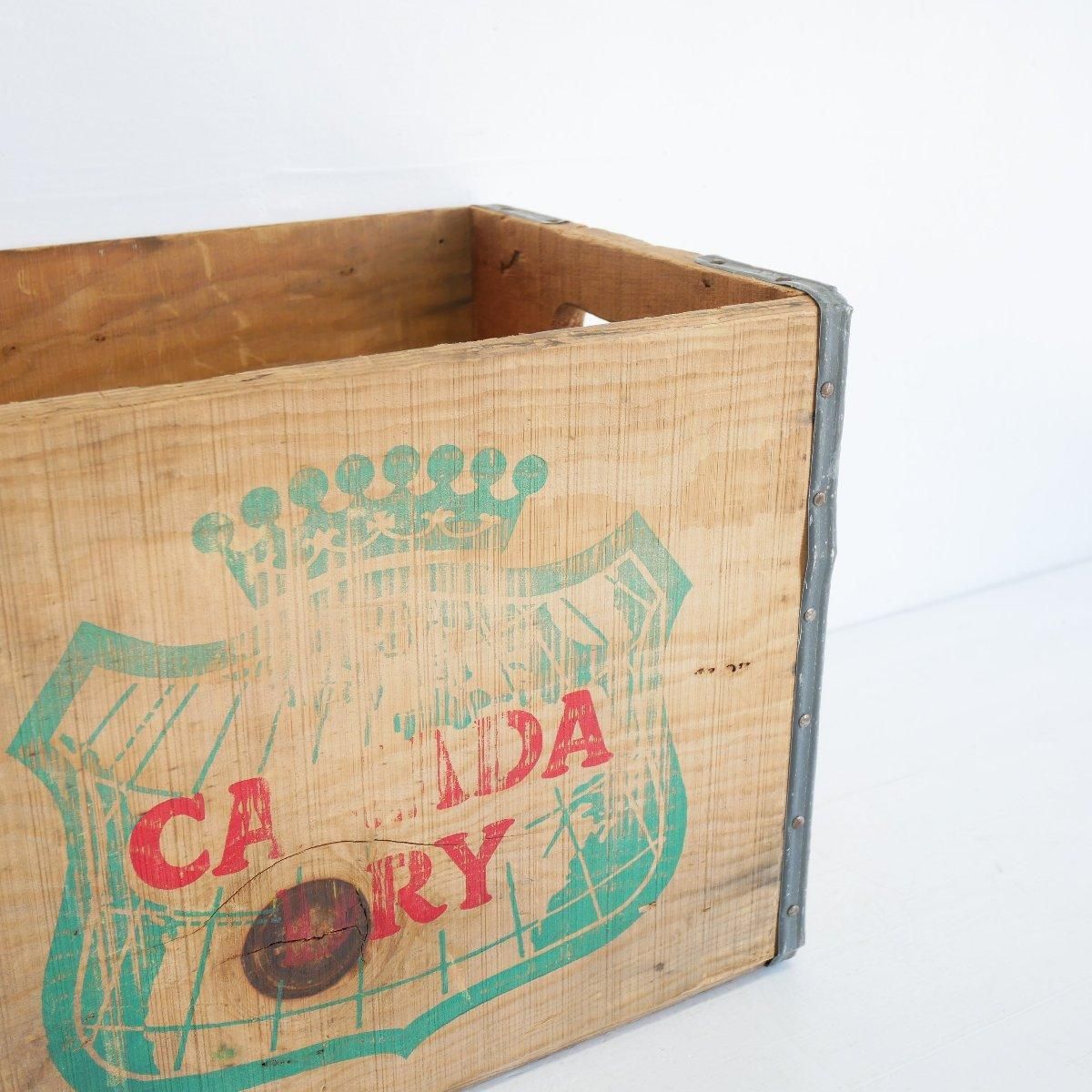 ヴィンテージ CANADA DRY 木箱 -通販-ローズボールアンティークス