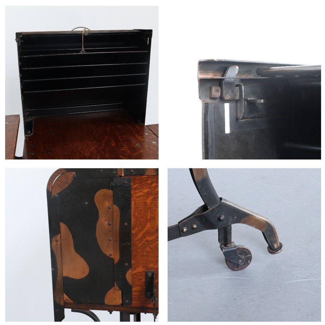 ビンテージ40's　UHL　STEEL　タイプライターデスク ビンテージ40's UHL STEEL タイプライターデスク 30s 40s UHL STEEL