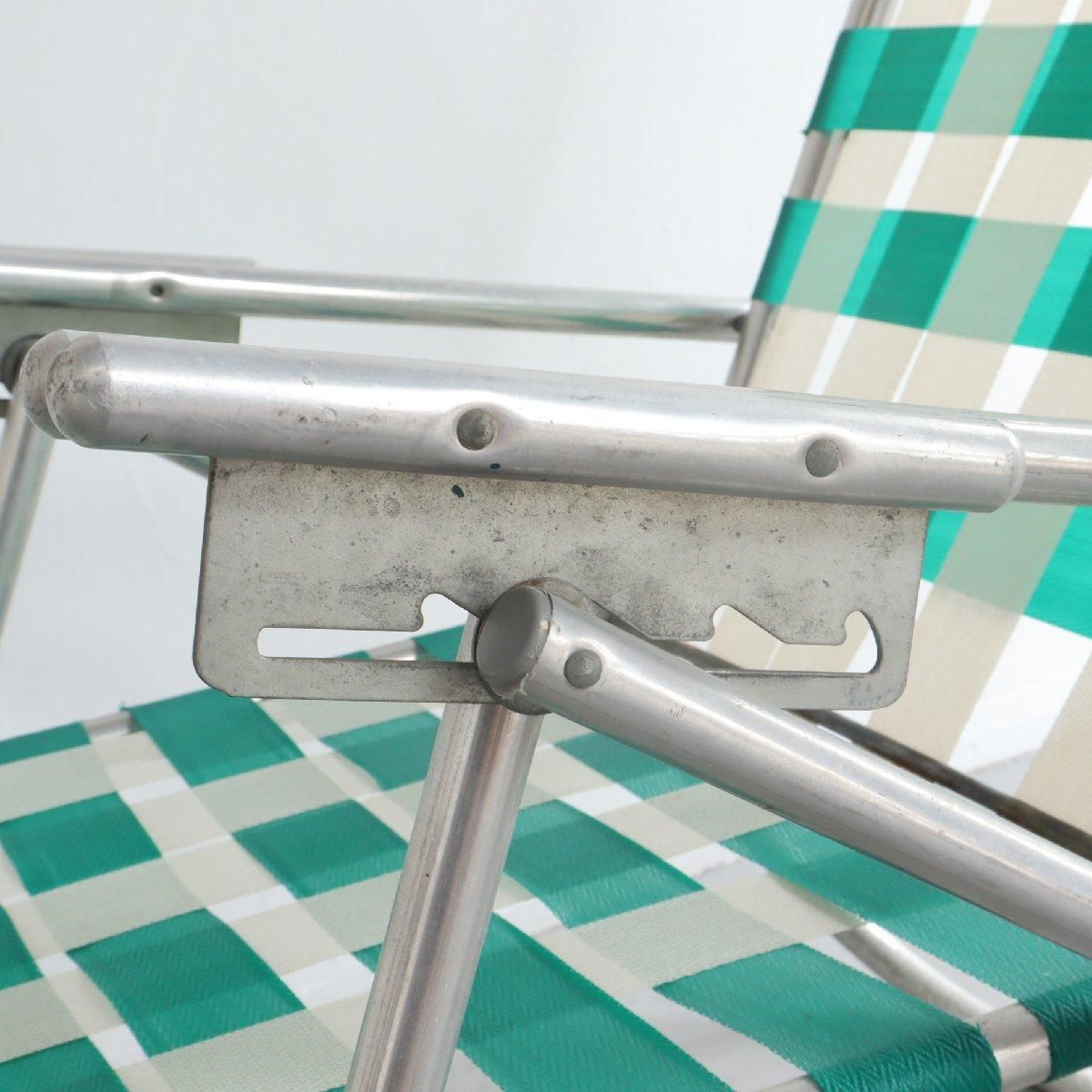 ヴィンテージ ビーチチェア 折り畳み -通販-ローズボールアンティークス