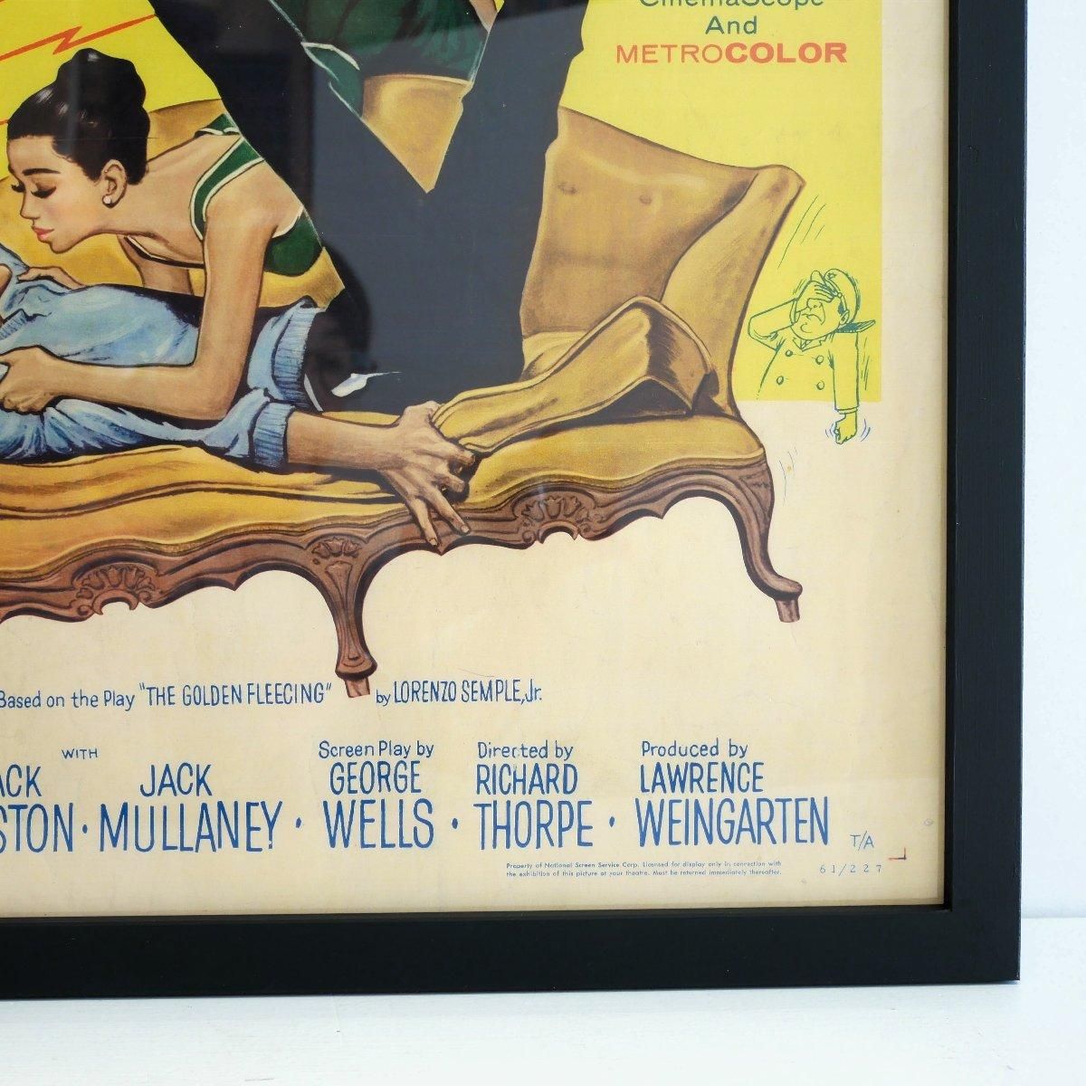 1961年 ポスター額装 アメリカ映画 -通販-ローズボール