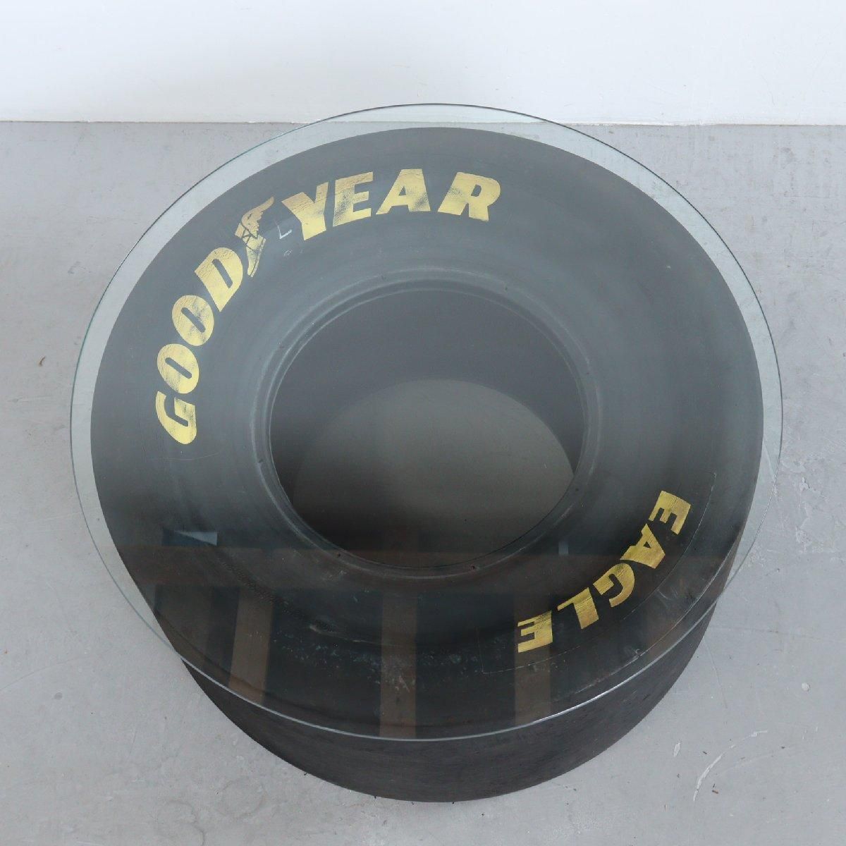 最終値下げ！GOODYEAR タイヤテーブル　チーム名入り GOOD YEAR Tire Eagle #1 NASCAR RWL 215/65-16