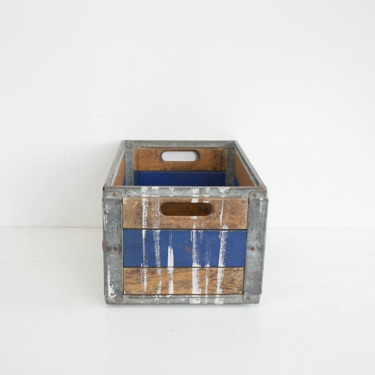 60's ヴィンテージ ミルククレート 木箱 -通販-ローズボールアンティークス